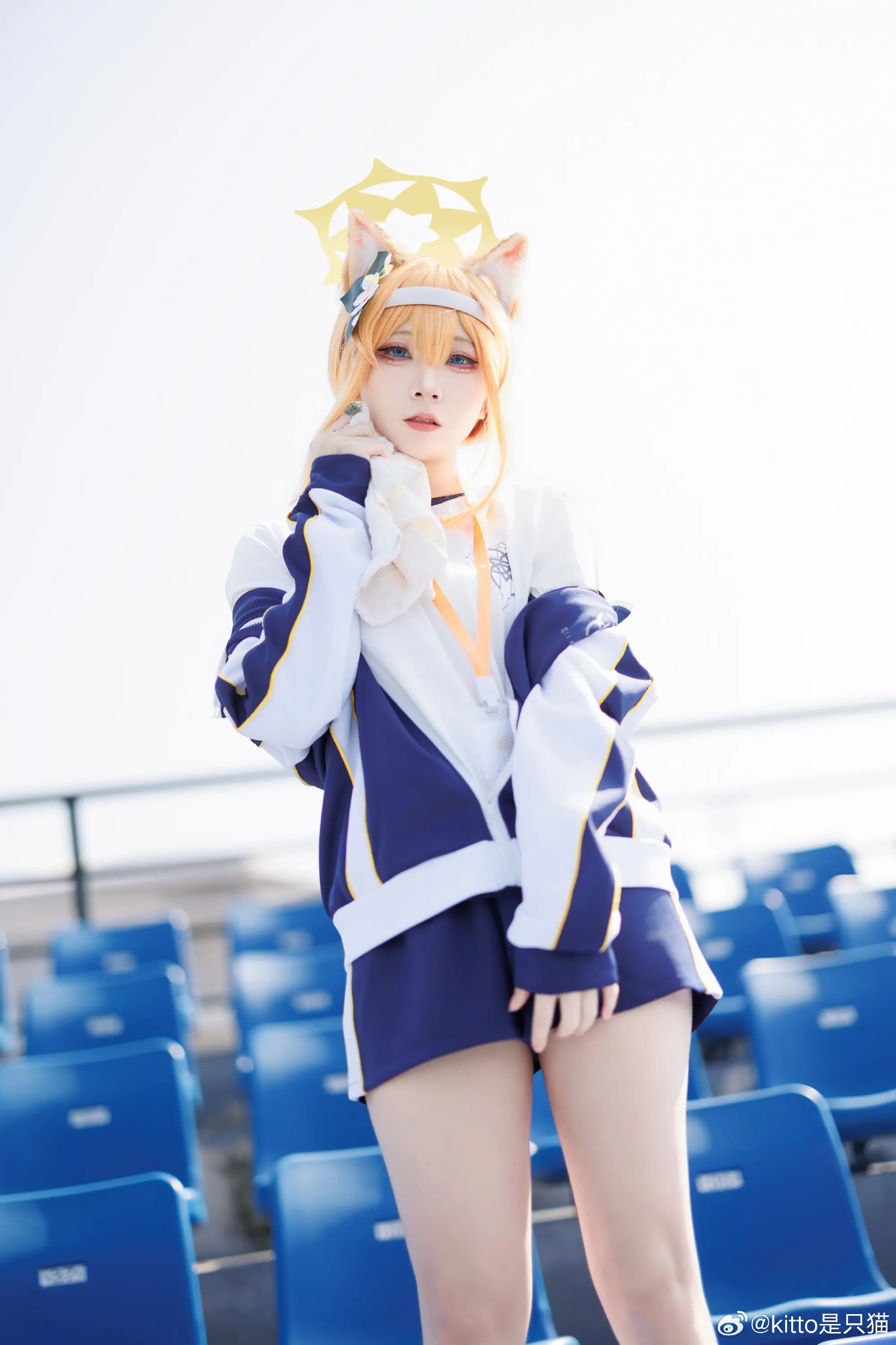 COSPLAY 蔚蓝档案 伊落玛丽@kitto是只猫 COSPLAY-第4张