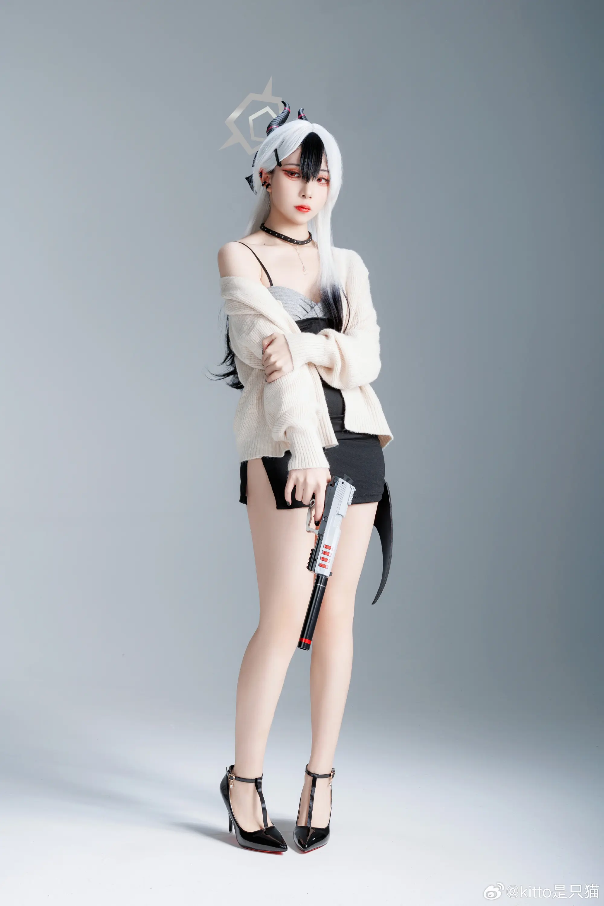 COSPLAY 蔚蓝档案 鬼方佳代子@kitto是只猫 COSPLAY-第2张