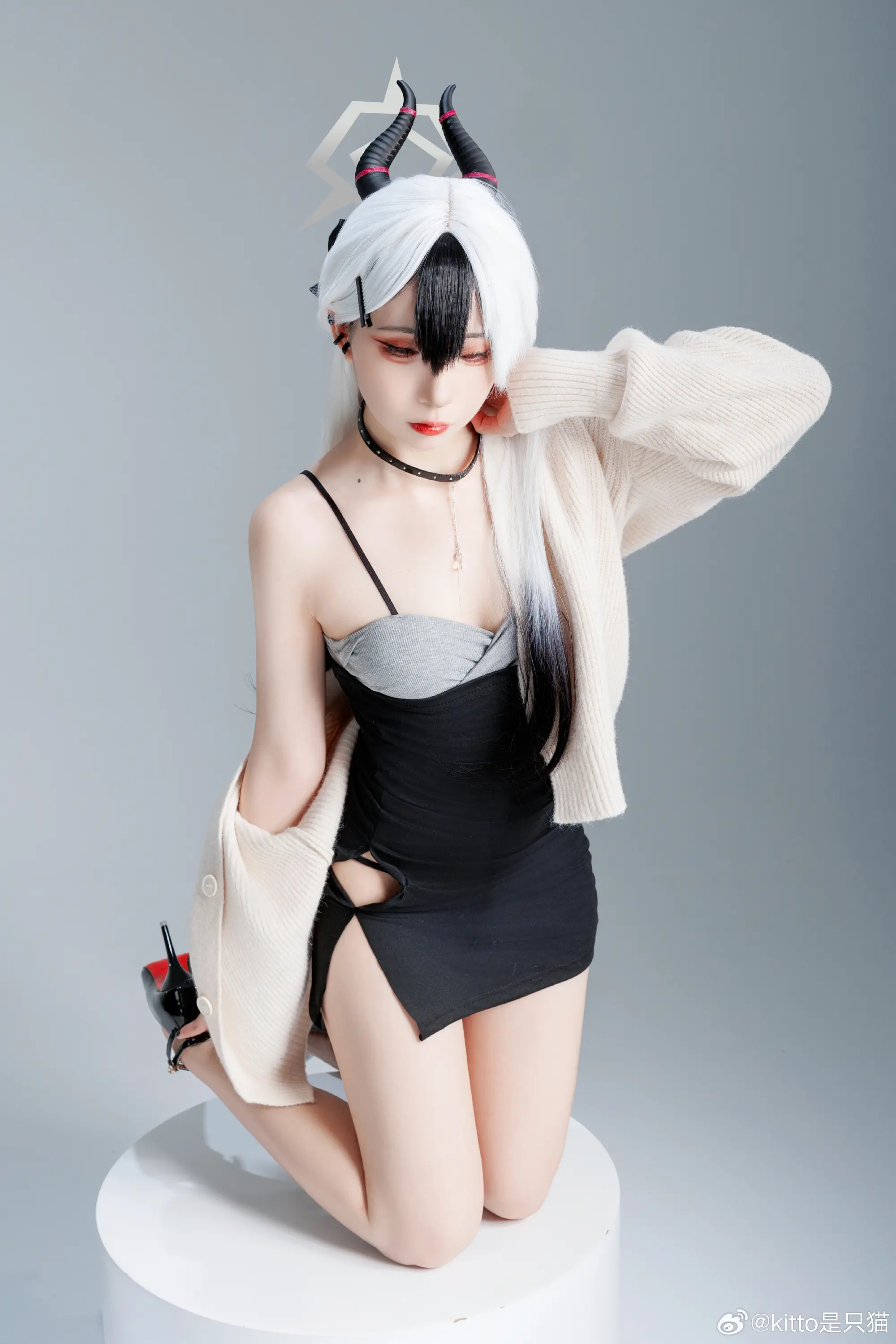 COSPLAY 蔚蓝档案 鬼方佳代子@kitto是只猫 COSPLAY-第4张