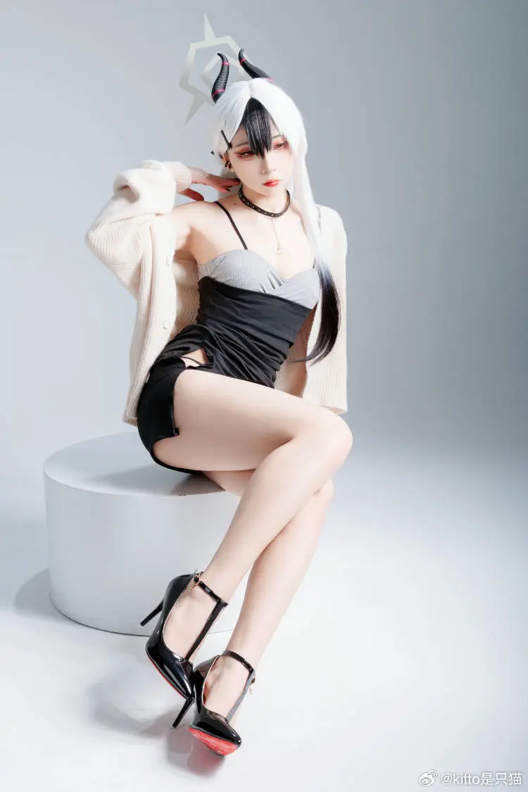 COSPLAY 蔚蓝档案 鬼方佳代子@kitto是只猫 COSPLAY-第6张