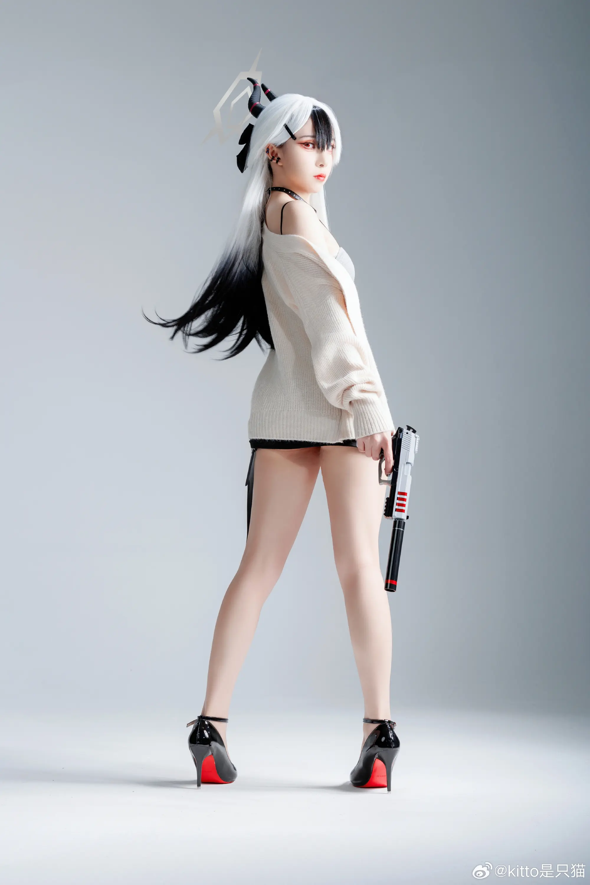 COSPLAY 蔚蓝档案 鬼方佳代子@kitto是只猫 COSPLAY-第8张