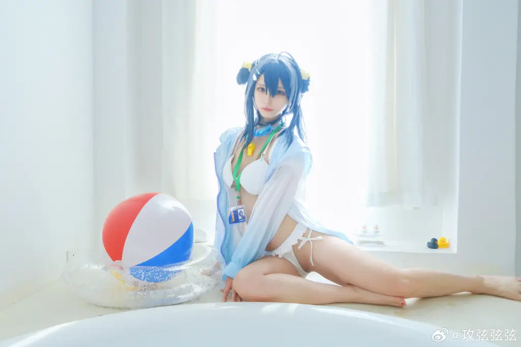 cosplay 明日方舟cos 羽毛笔-夏卉@攻弦弦弦 COSPLAY-第2张