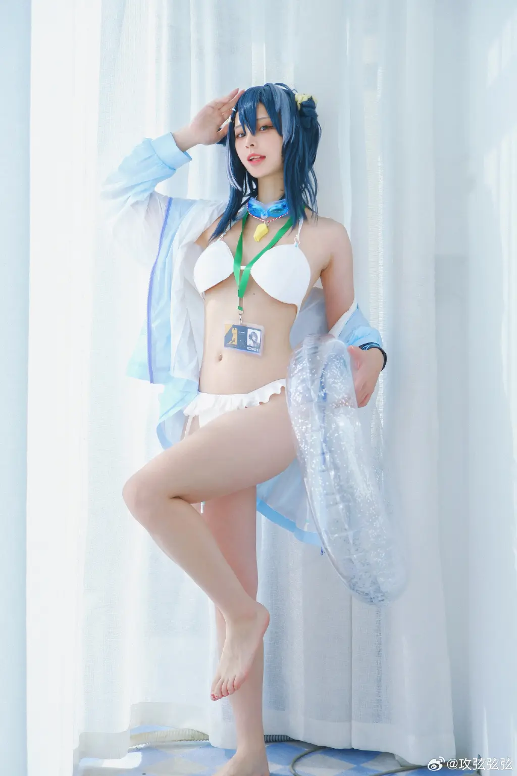cosplay 明日方舟cos 羽毛笔-夏卉@攻弦弦弦 COSPLAY-第3张