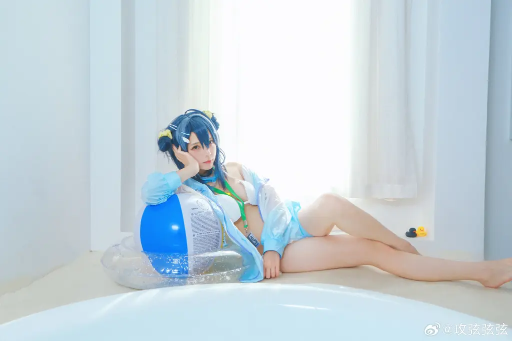 cosplay 明日方舟cos 羽毛笔-夏卉@攻弦弦弦 COSPLAY-第4张