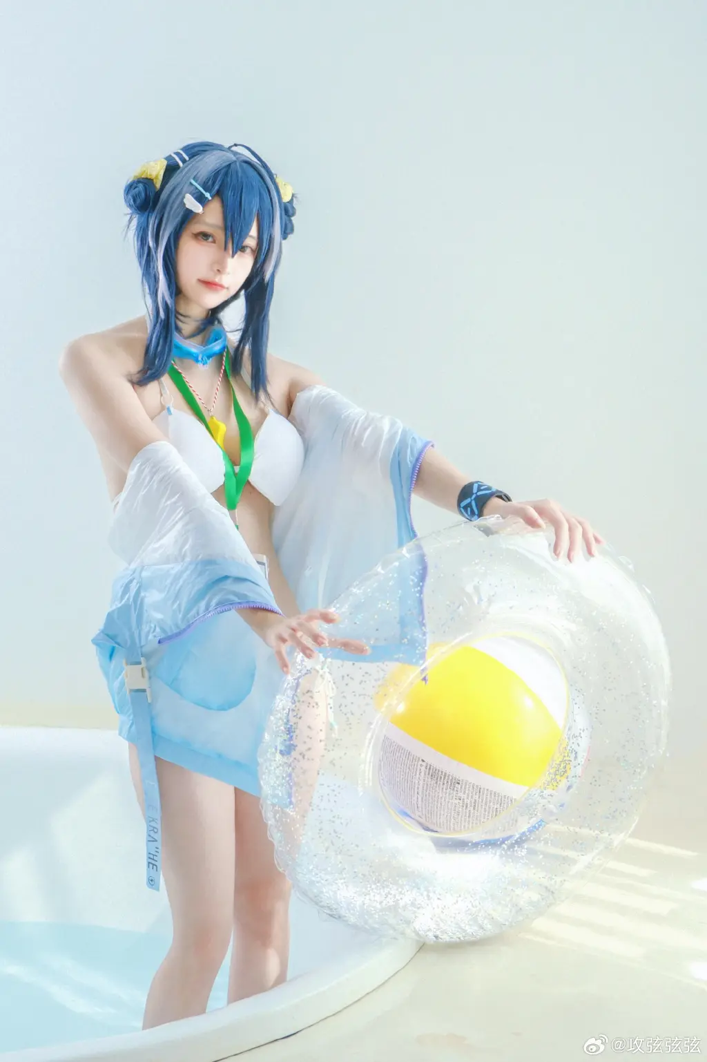 cosplay 明日方舟cos 羽毛笔-夏卉@攻弦弦弦 COSPLAY-第7张