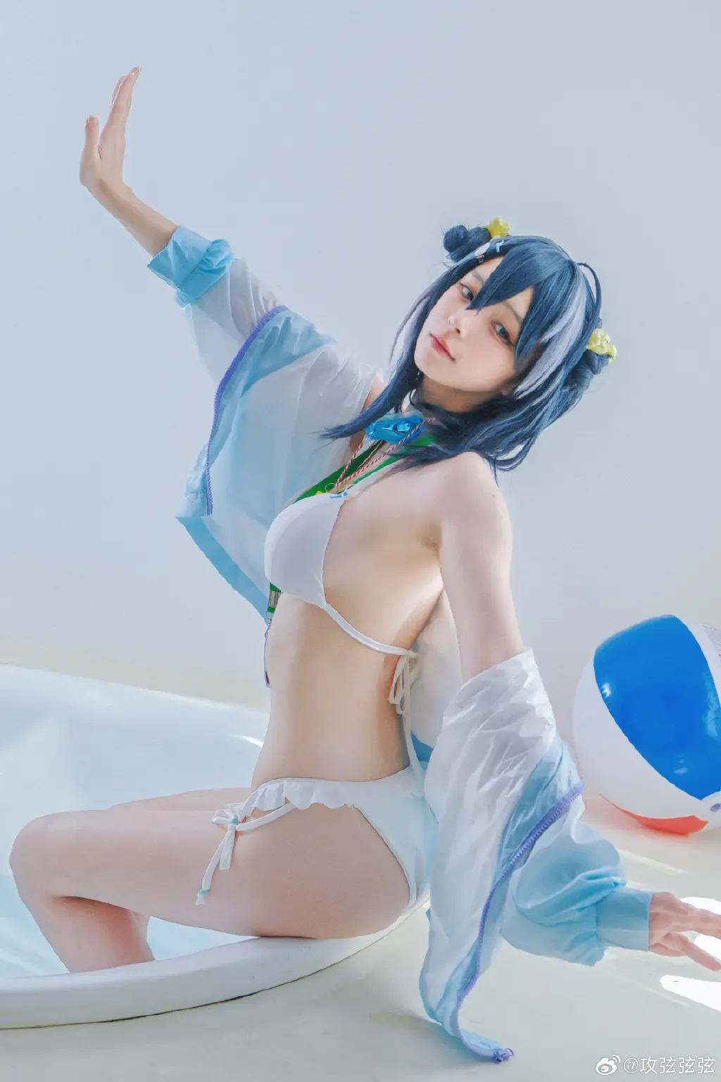 cosplay 明日方舟cos 羽毛笔-夏卉@攻弦弦弦 COSPLAY-第8张