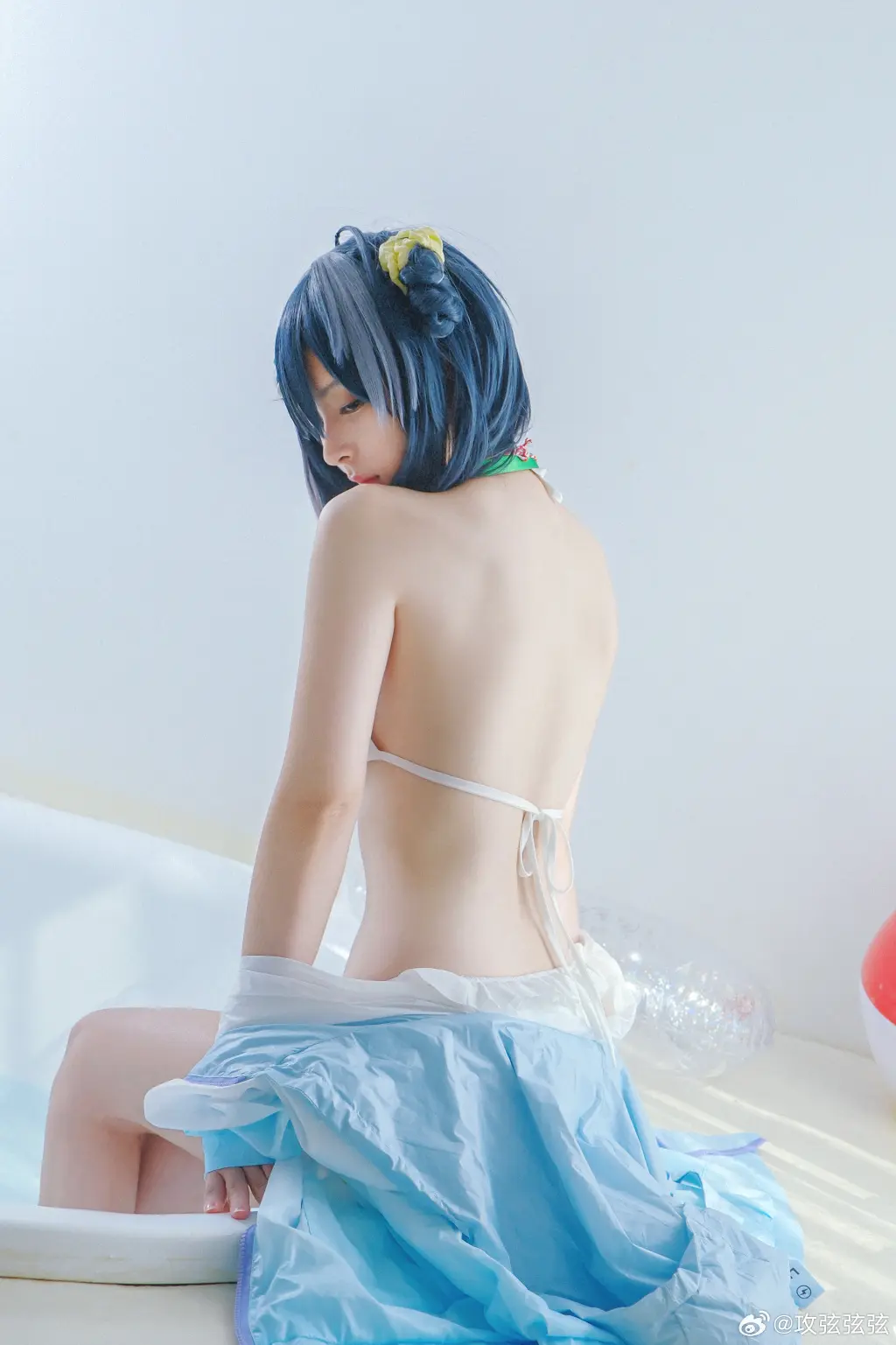 cosplay 明日方舟cos 羽毛笔-夏卉@攻弦弦弦 COSPLAY-第9张