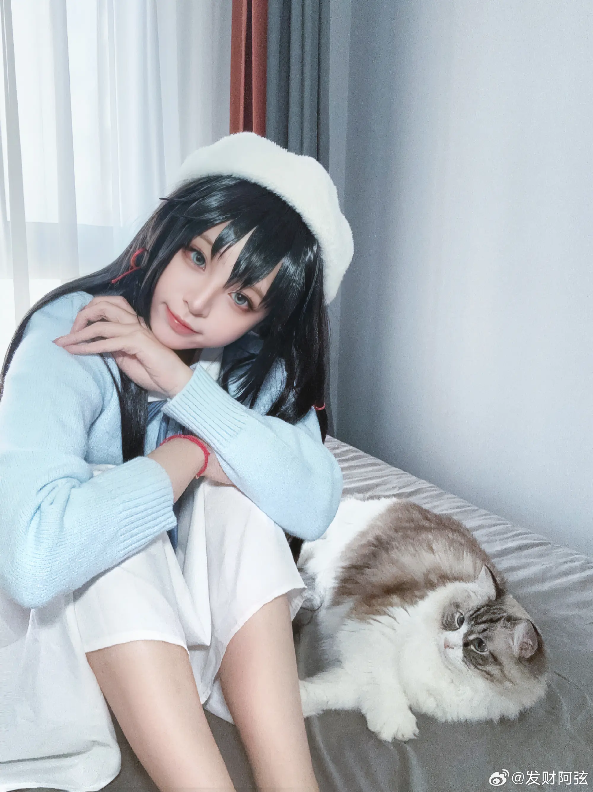 cosplay 试妆一下，又圆童年梦啦  雪之下雪乃@发财阿弦 COSPLAY-第4张