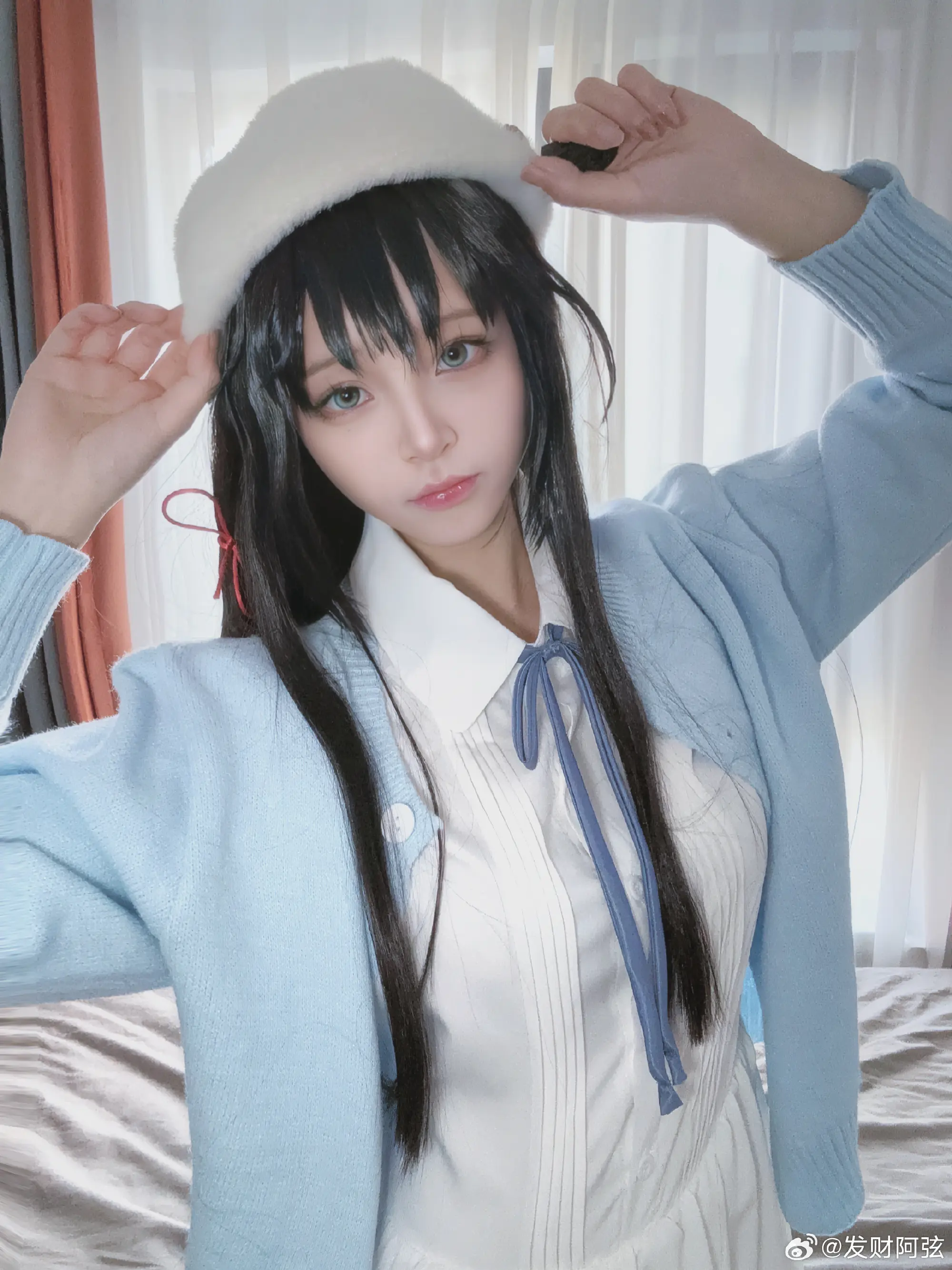 cosplay 试妆一下，又圆童年梦啦  雪之下雪乃@发财阿弦-公众号小姨ai