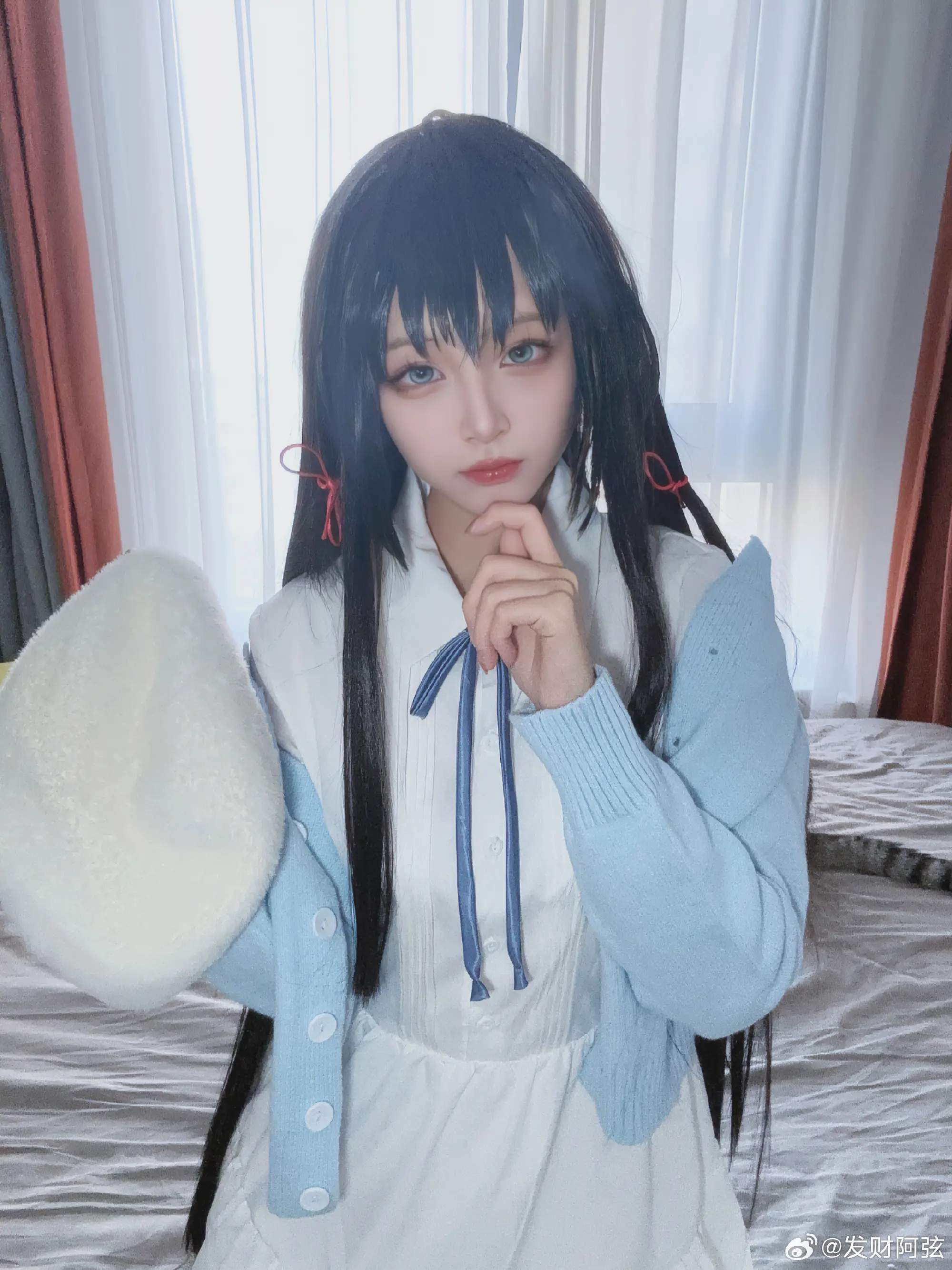 cosplay 试妆一下，又圆童年梦啦  雪之下雪乃@发财阿弦 COSPLAY-第9张