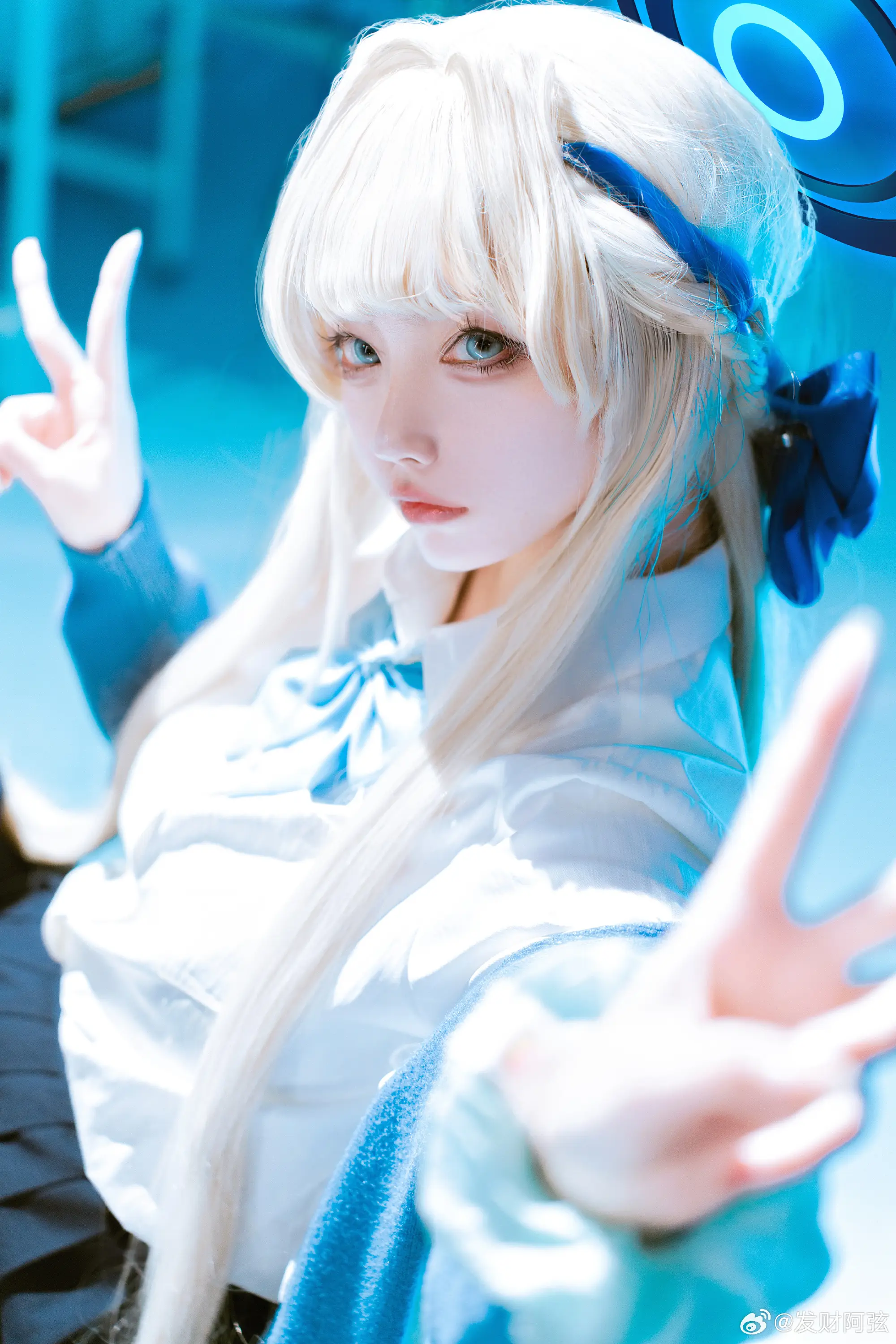 COSPLAY 老师……早上好 飞鸟马时 蔚蓝档案only@发财阿弦 COSPLAY-第3张
