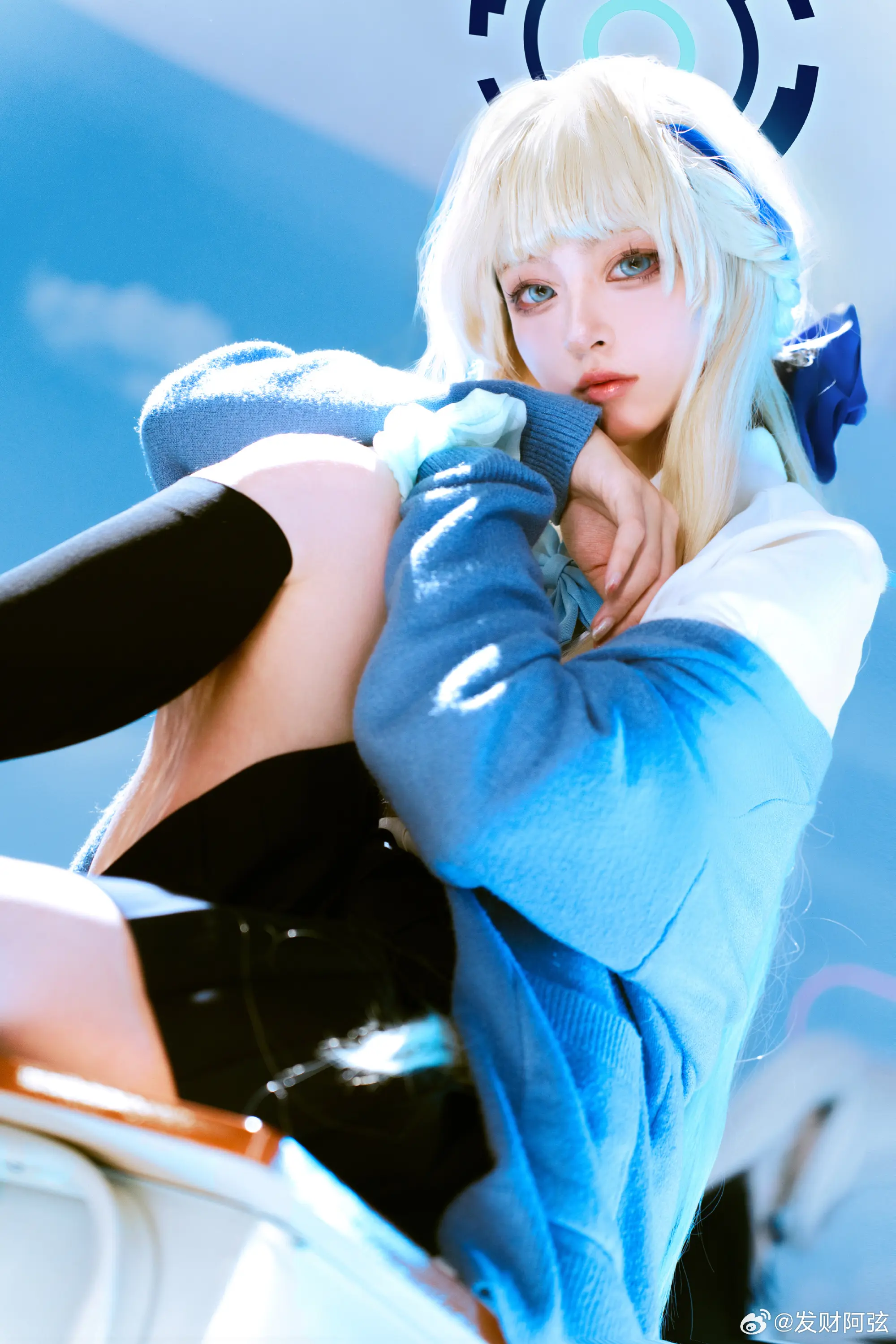 COSPLAY 老师……早上好 飞鸟马时 蔚蓝档案only@发财阿弦 COSPLAY-第6张