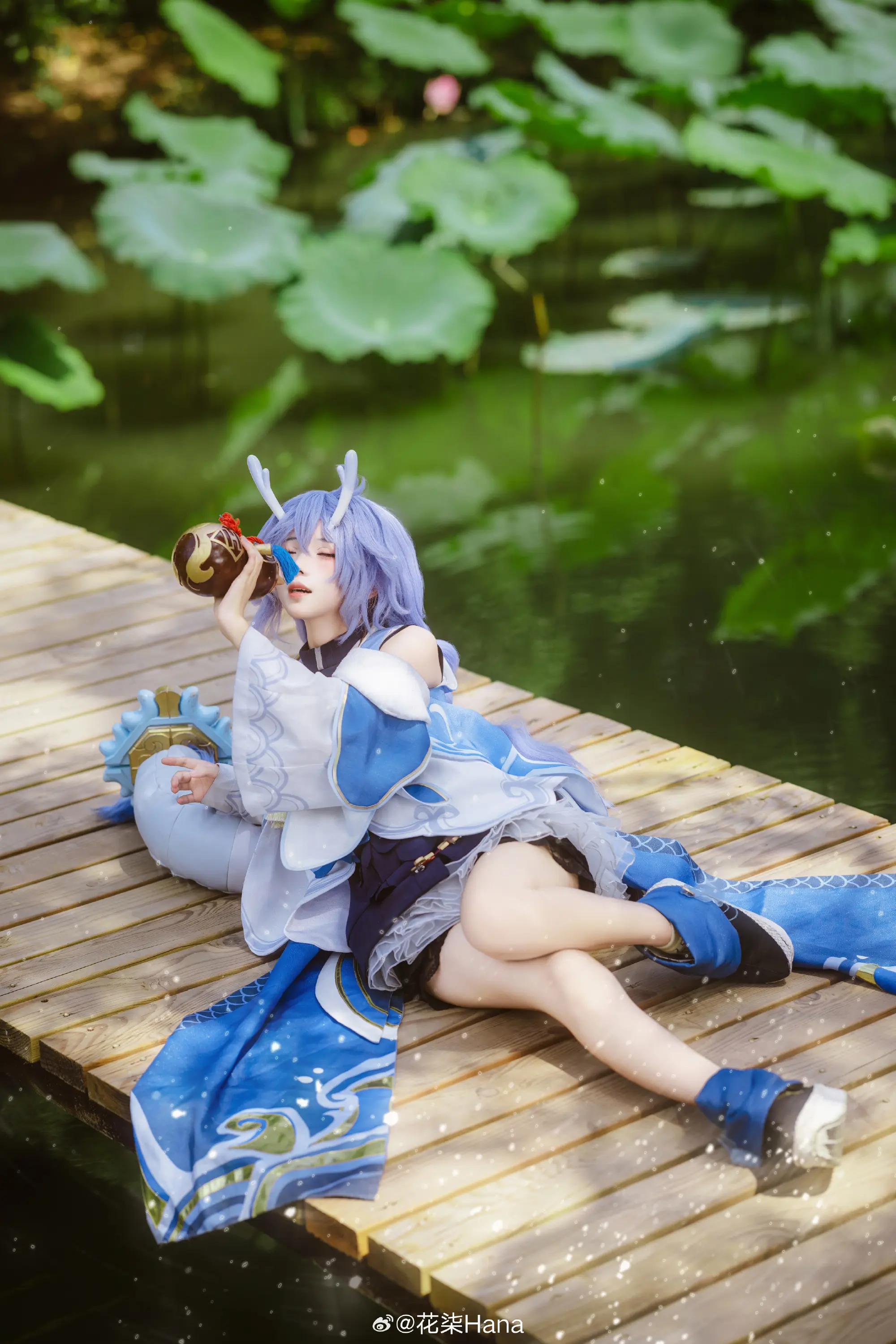 cosplay 天干物燥，小心上火 星穹铁道 白露@花柒Hana COSPLAY-第11张