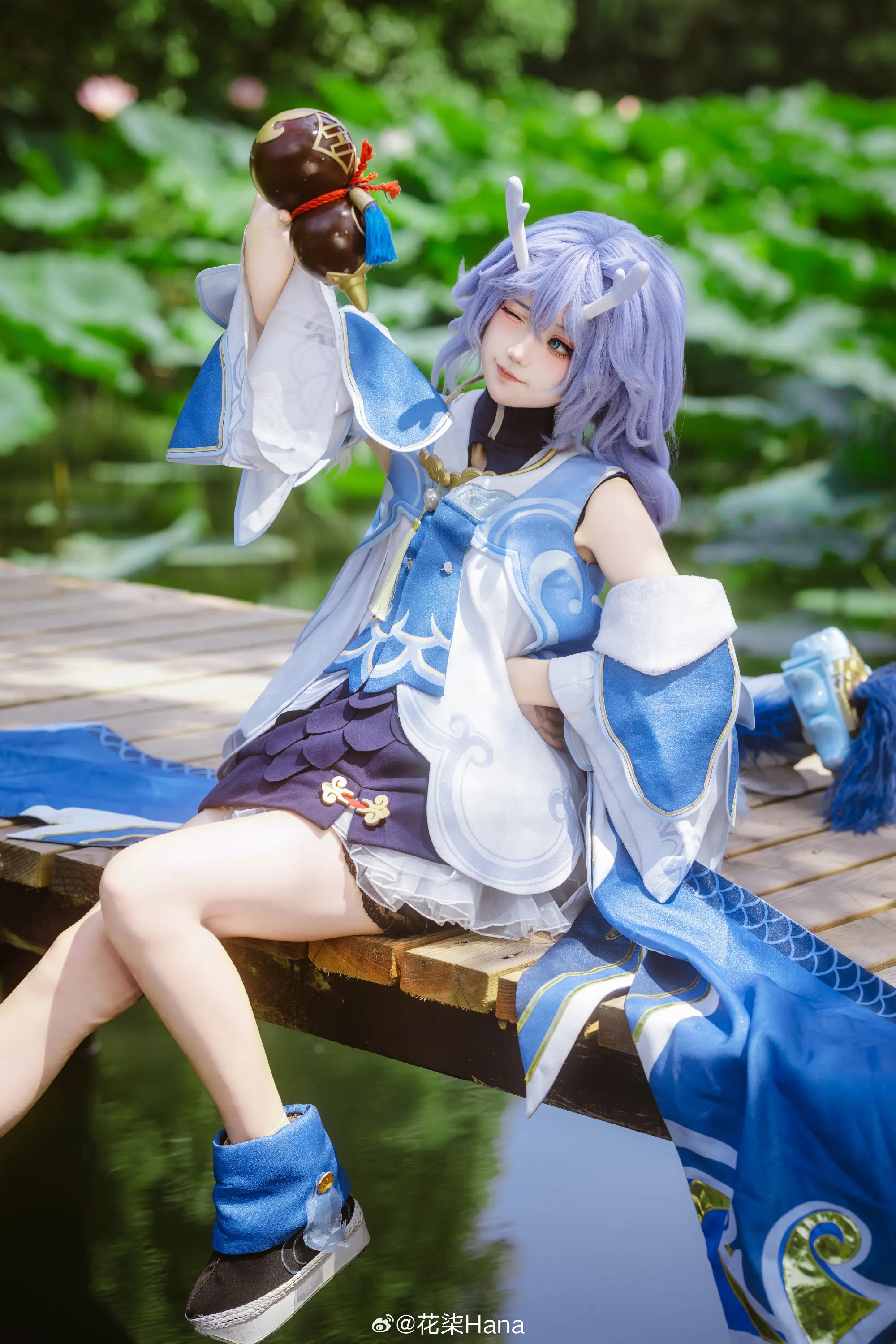 cosplay 天干物燥，小心上火 星穹铁道 白露@花柒Hana COSPLAY-第12张