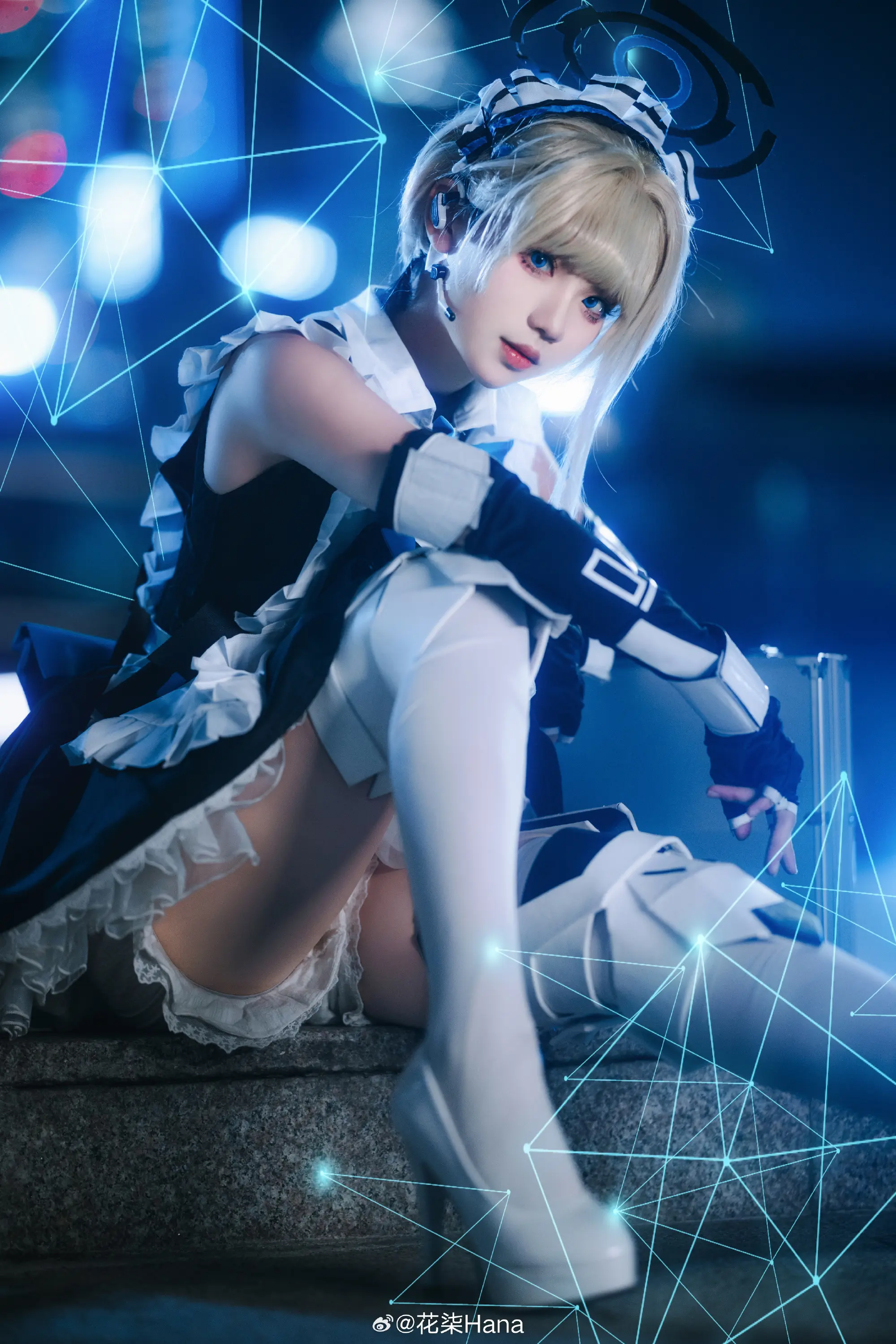 cosplay 蔚蓝档案 飞鸟马时@花柒Hana-公众号小姨ai