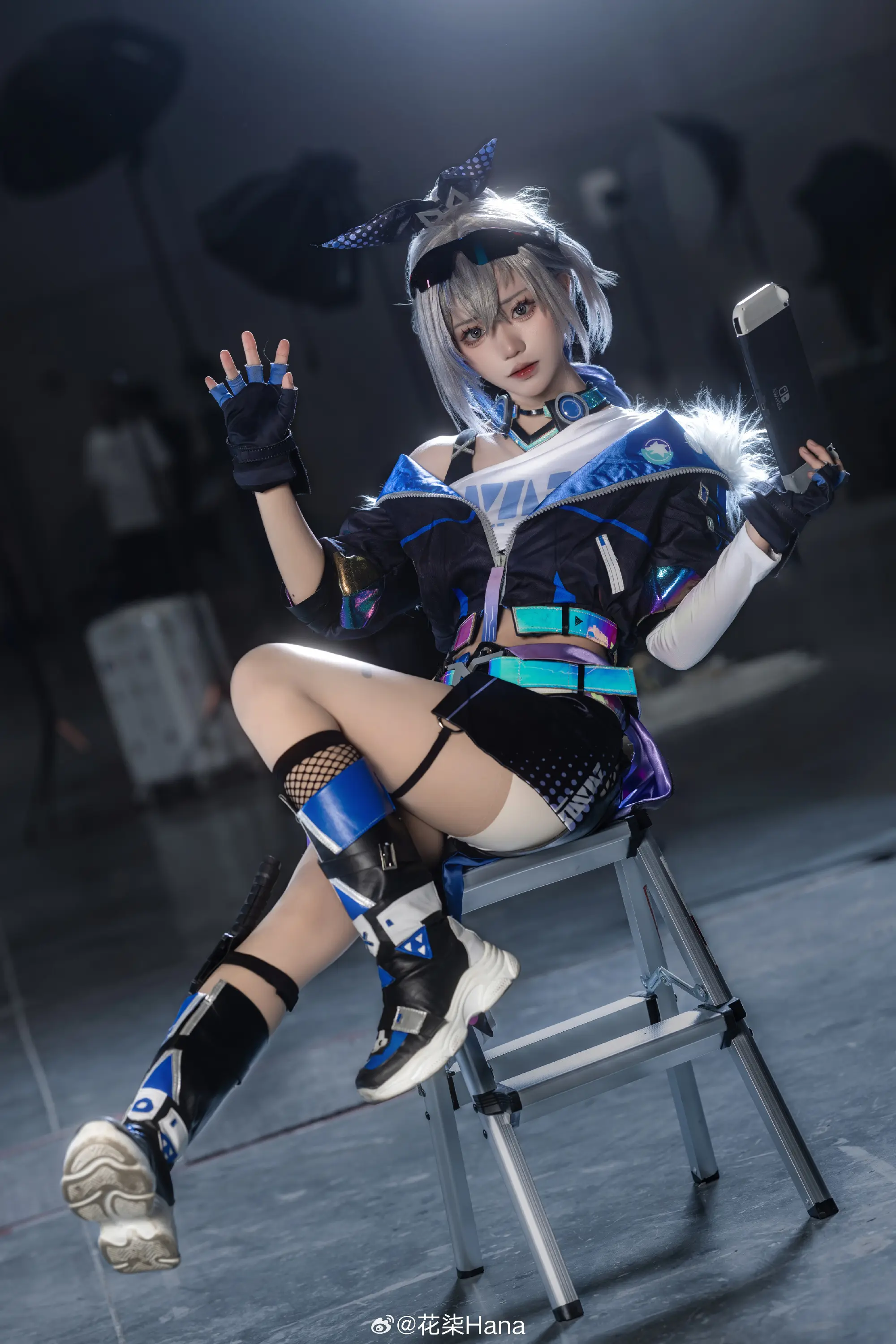 cosplay 崩坏：星穹铁道 银狼@花柒Hana COSPLAY-第3张