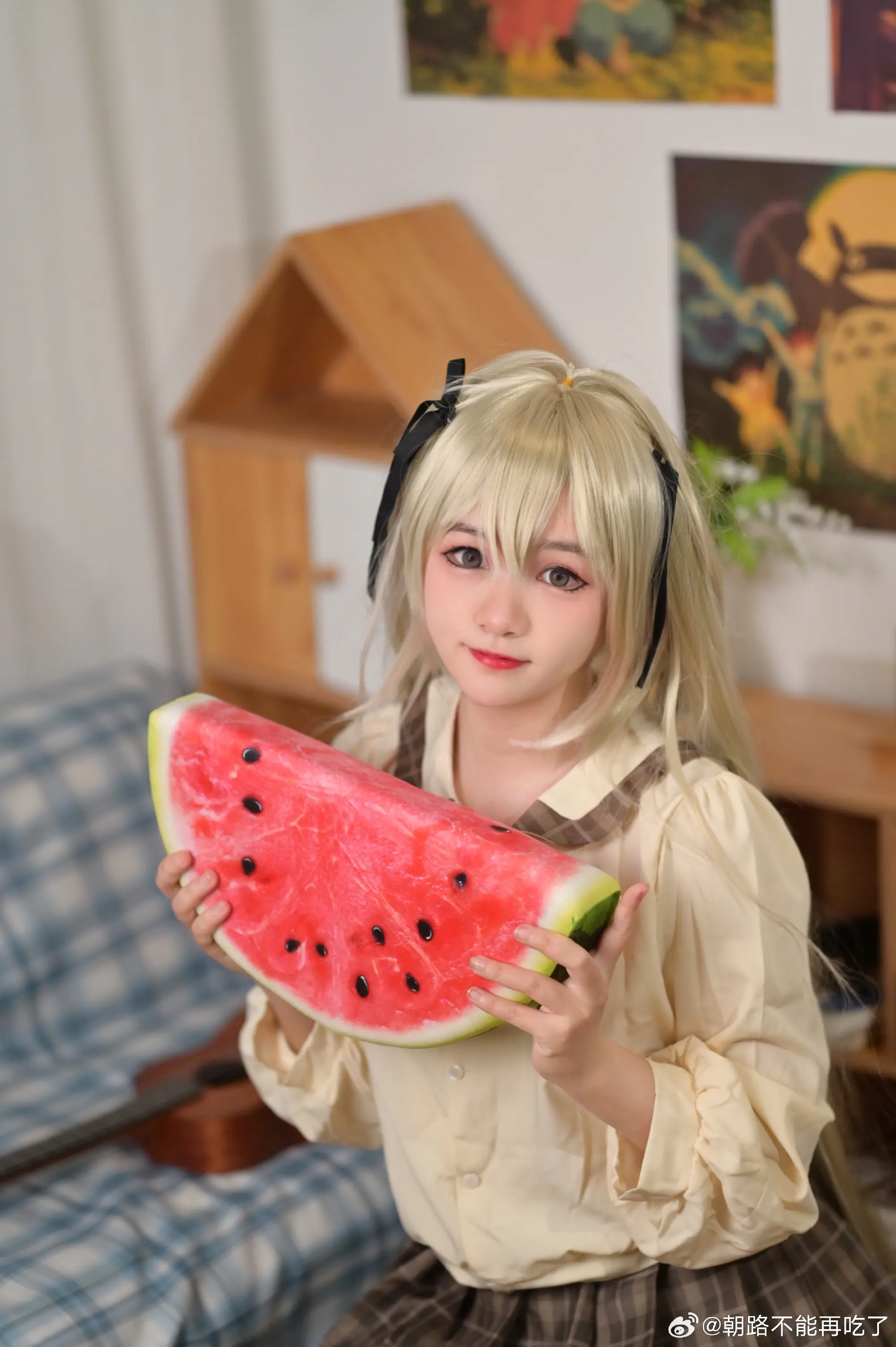 cosplay 春日野穹@朝路不能再吃了 COSPLAY-第3张