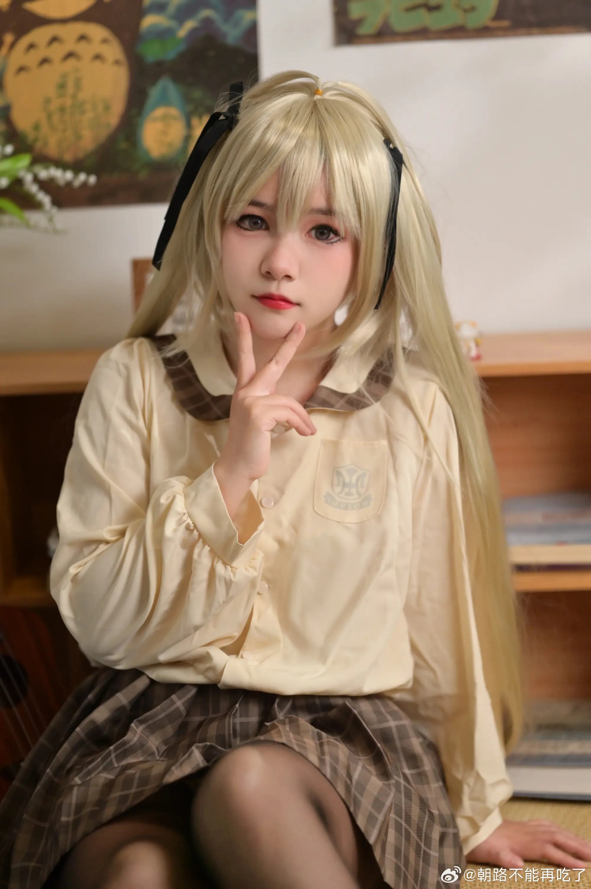 cosplay 春日野穹@朝路不能再吃了-公众号小姨ai