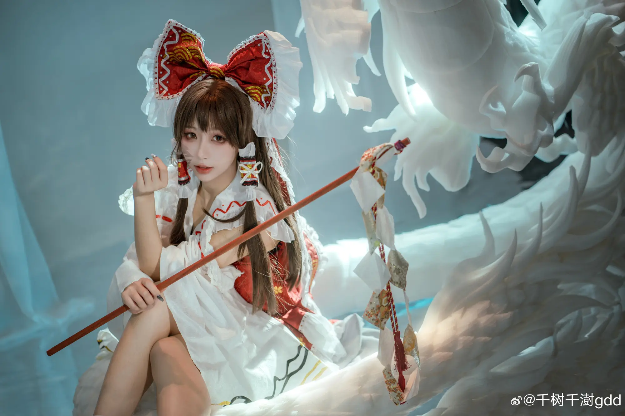 COSPLAY 东方project 博丽灵梦@千树千澍gdd COSPLAY-第3张