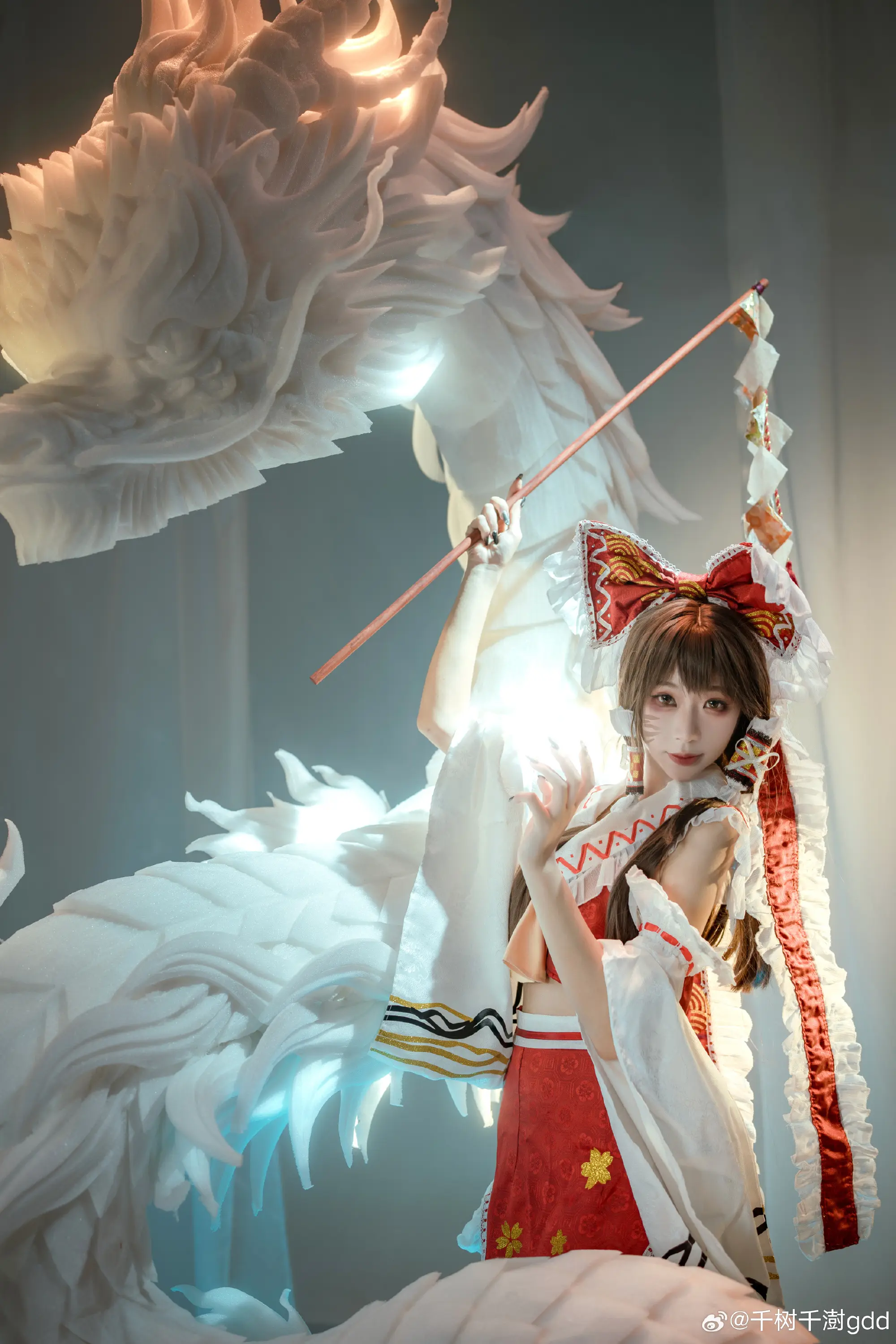 COSPLAY 东方project 博丽灵梦@千树千澍gdd COSPLAY-第8张