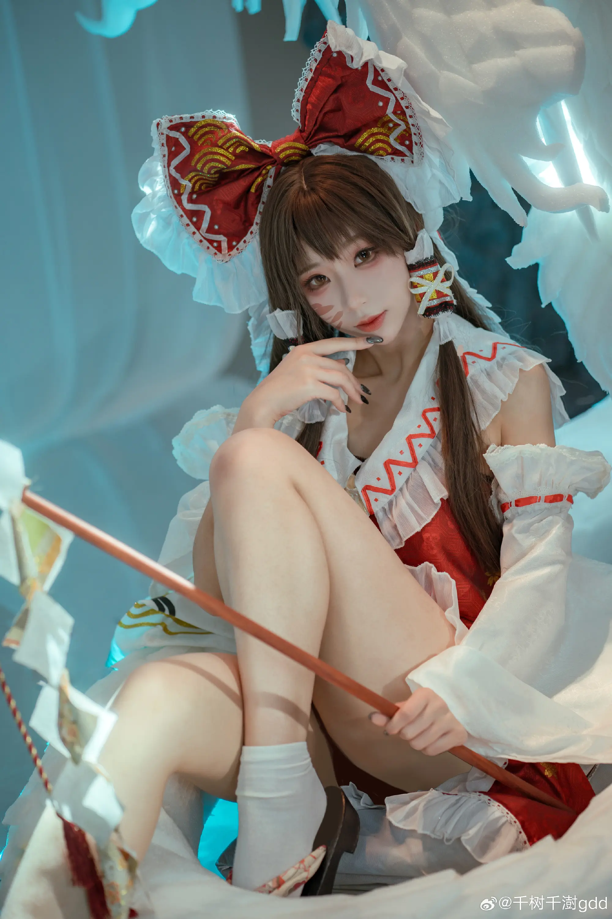 COSPLAY 东方project 博丽灵梦@千树千澍gdd-公众号小姨ai