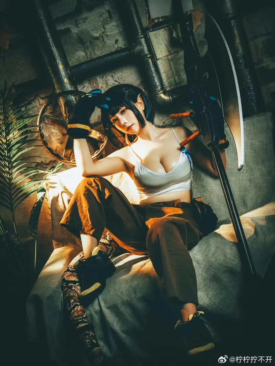 COSPLAY 明日方舟  森蚺cos 🐍@修修猫ww COSPLAY-第3张