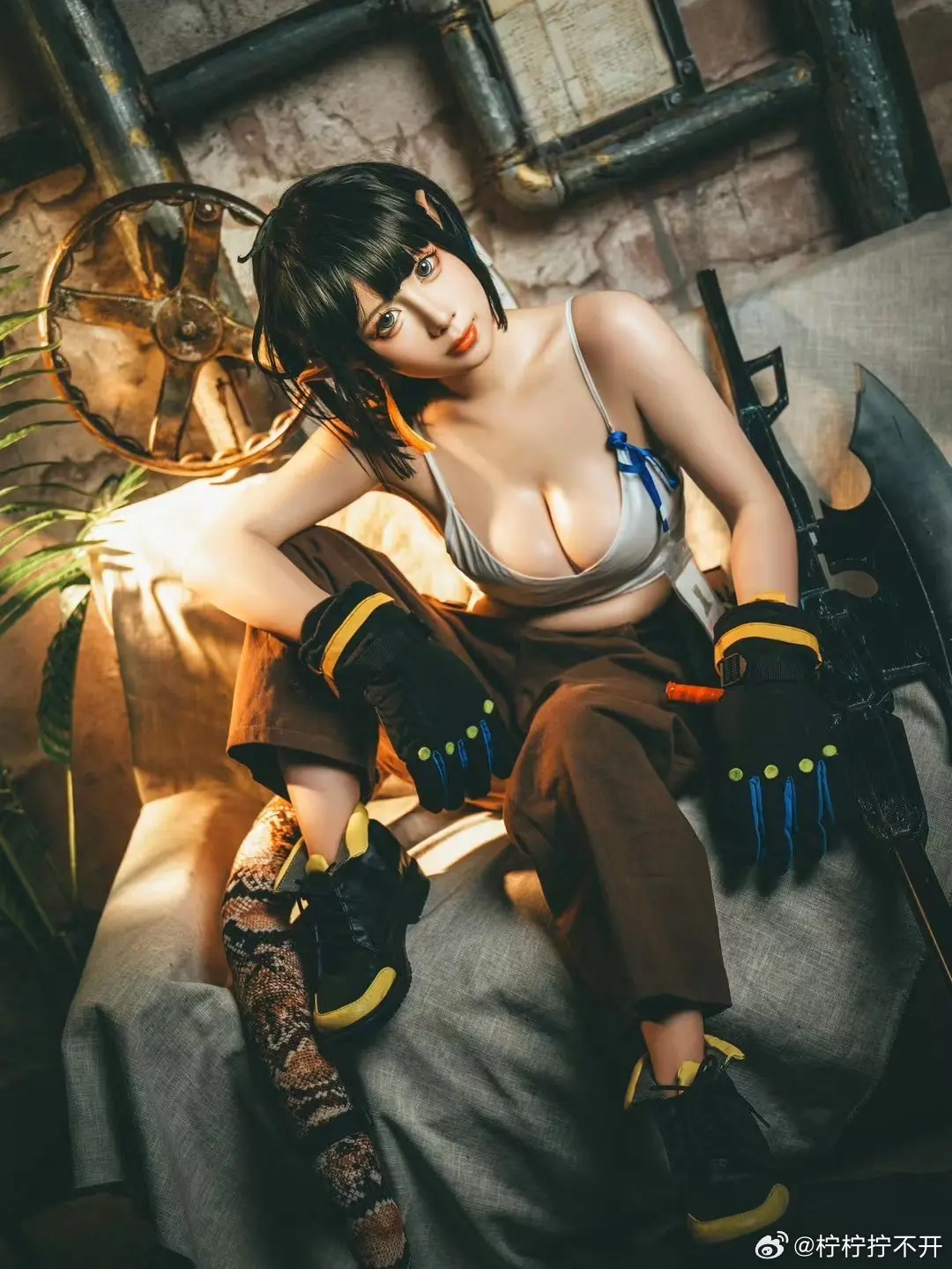 COSPLAY 明日方舟  森蚺cos 🐍@修修猫ww COSPLAY-第5张