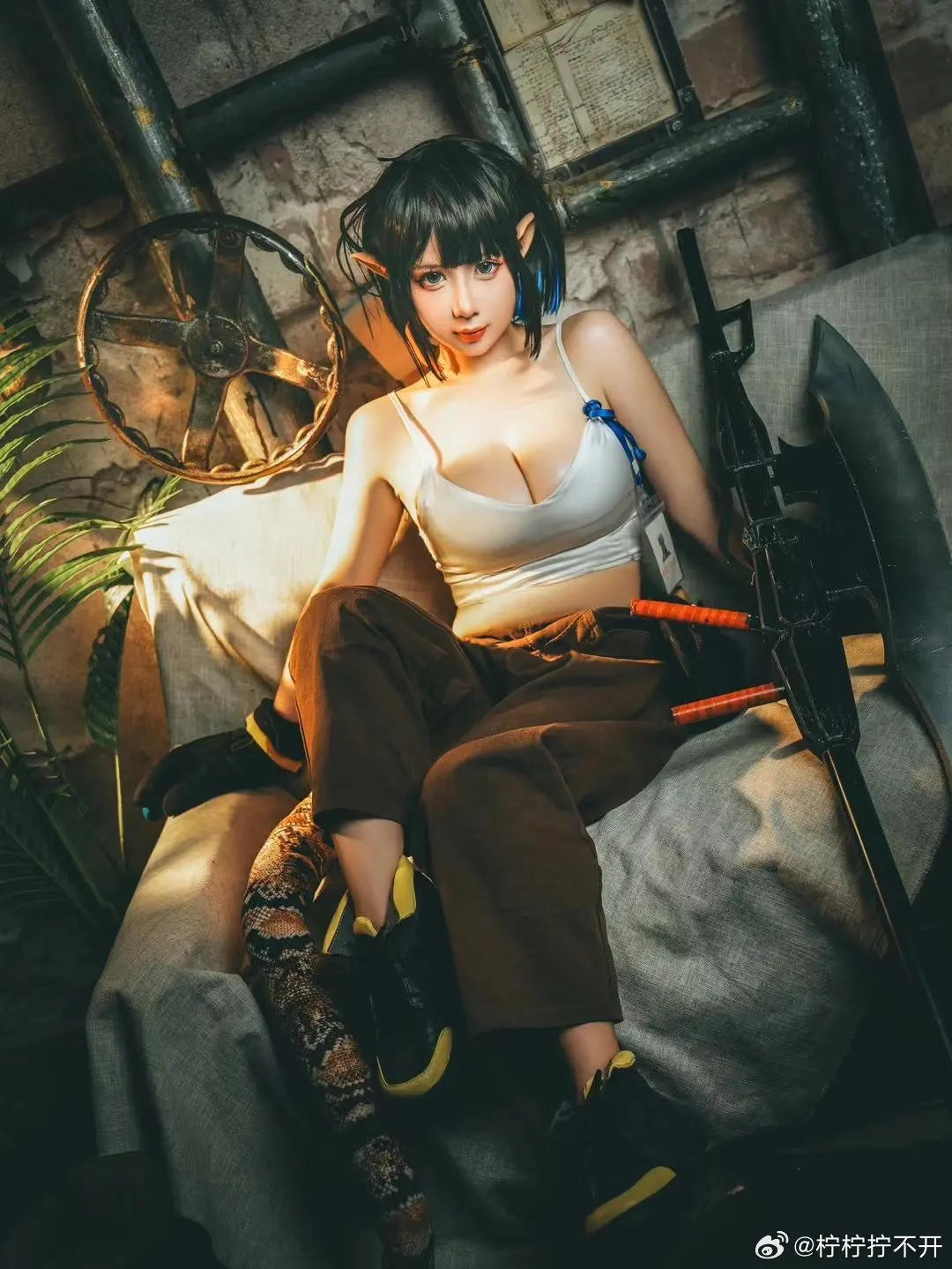 COSPLAY 明日方舟  森蚺cos 🐍@修修猫ww COSPLAY-第6张