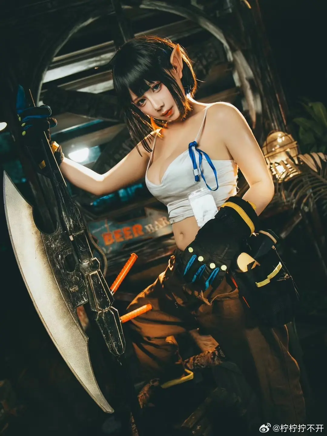 COSPLAY 明日方舟  森蚺cos 🐍@修修猫ww COSPLAY-第7张