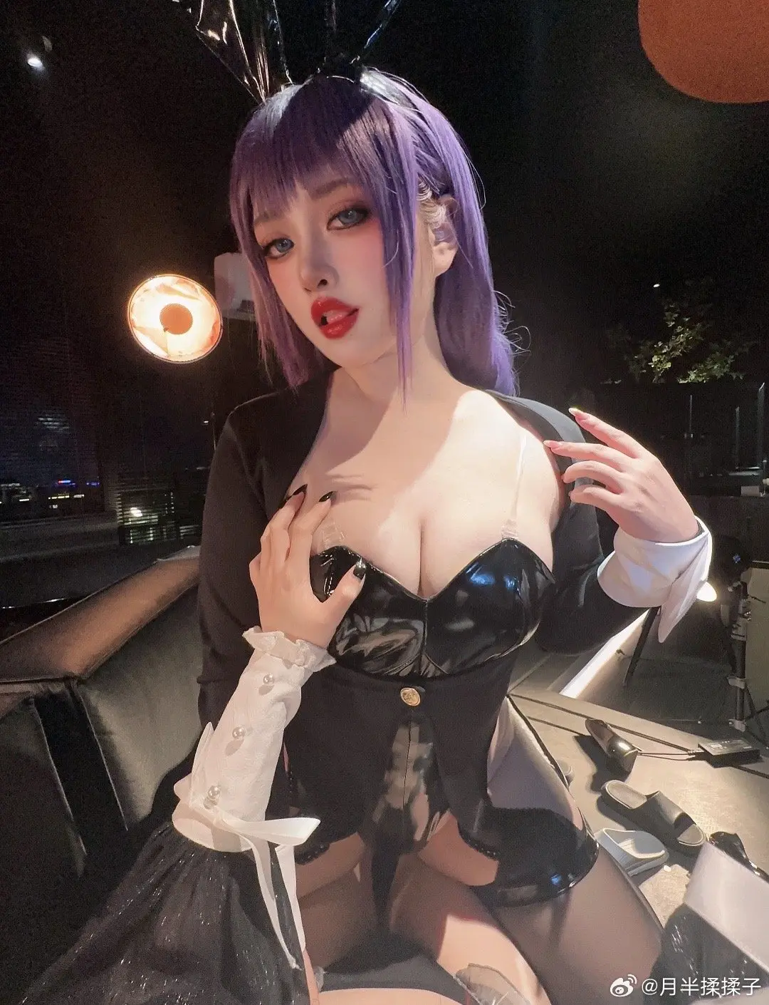 cosplay 喜多川海梦 兔女郎cos@月半揉揉子 COSPLAY-第6张