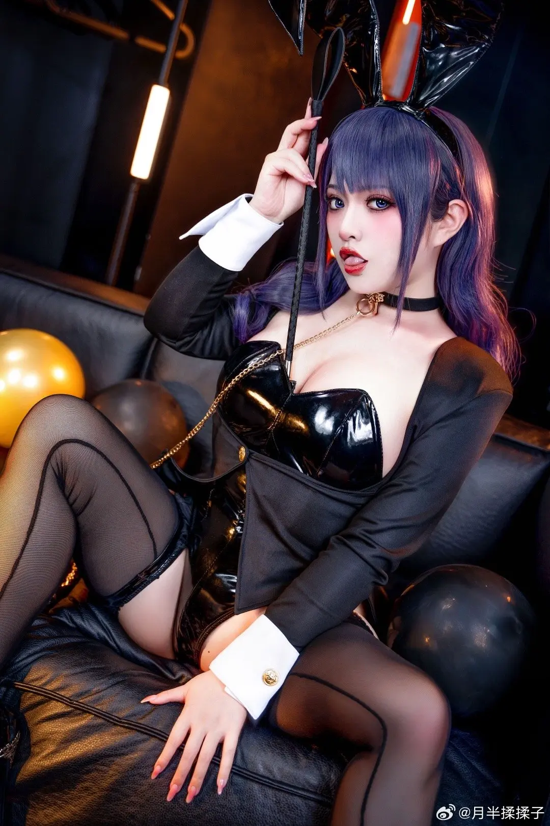 cosplay 喜多川海梦 兔女郎cos@月半揉揉子-公众号小姨ai