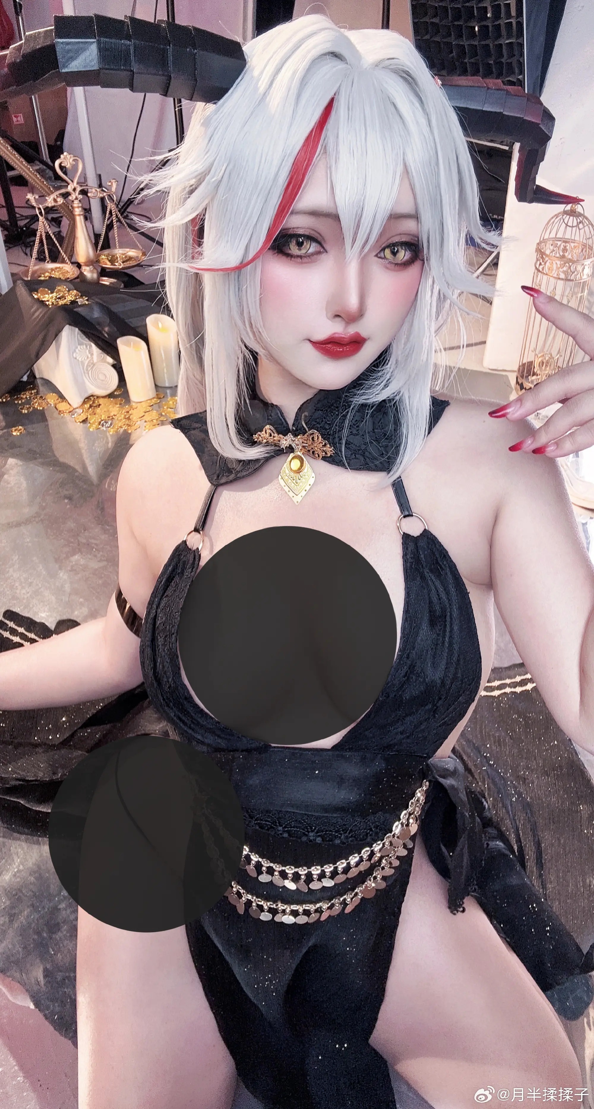 cosplay 碧蓝航线cos 埃吉尔@月半揉揉子 COSPLAY-第7张