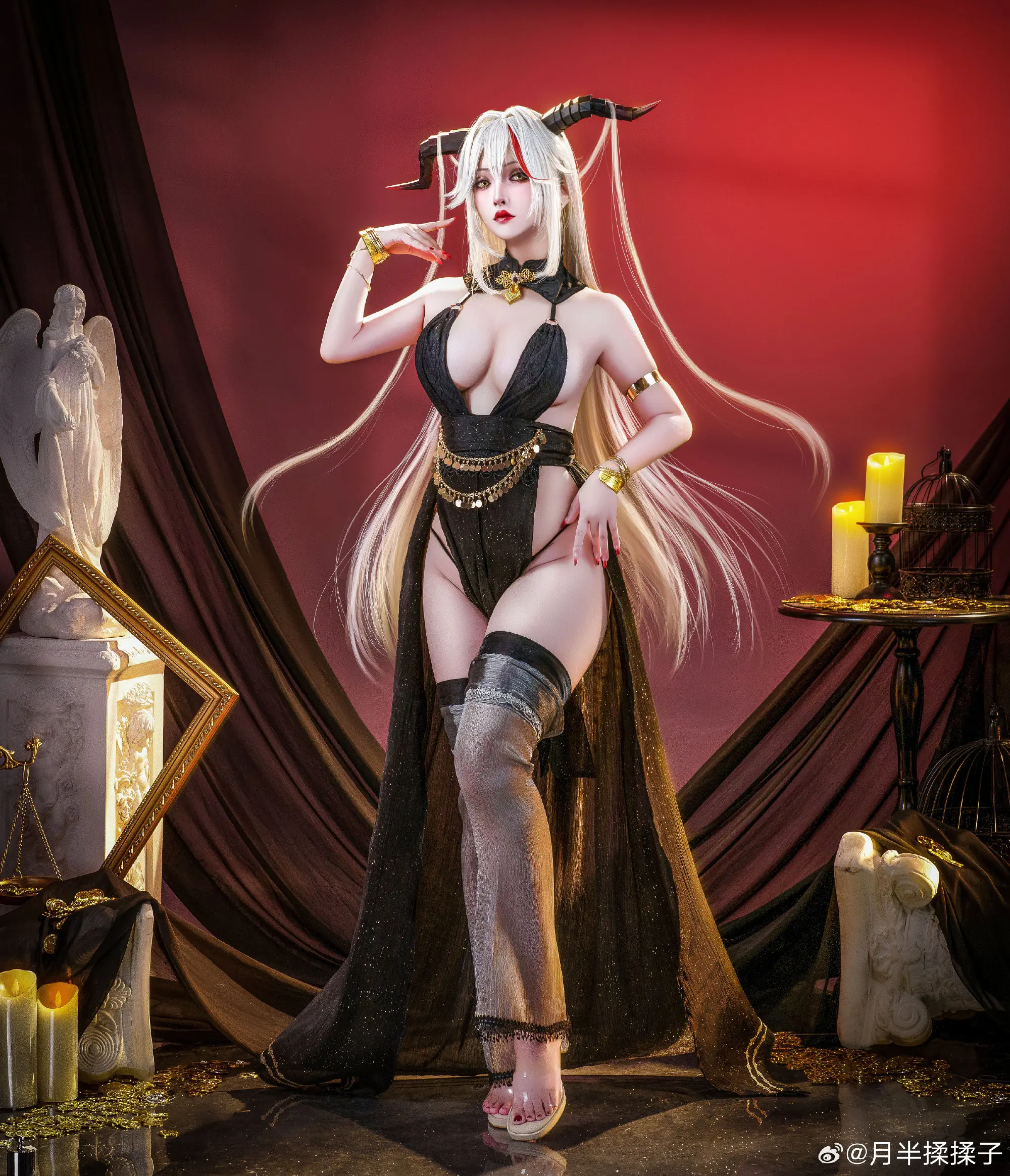 cosplay 碧蓝航线cos 埃吉尔@月半揉揉子 COSPLAY-第3张