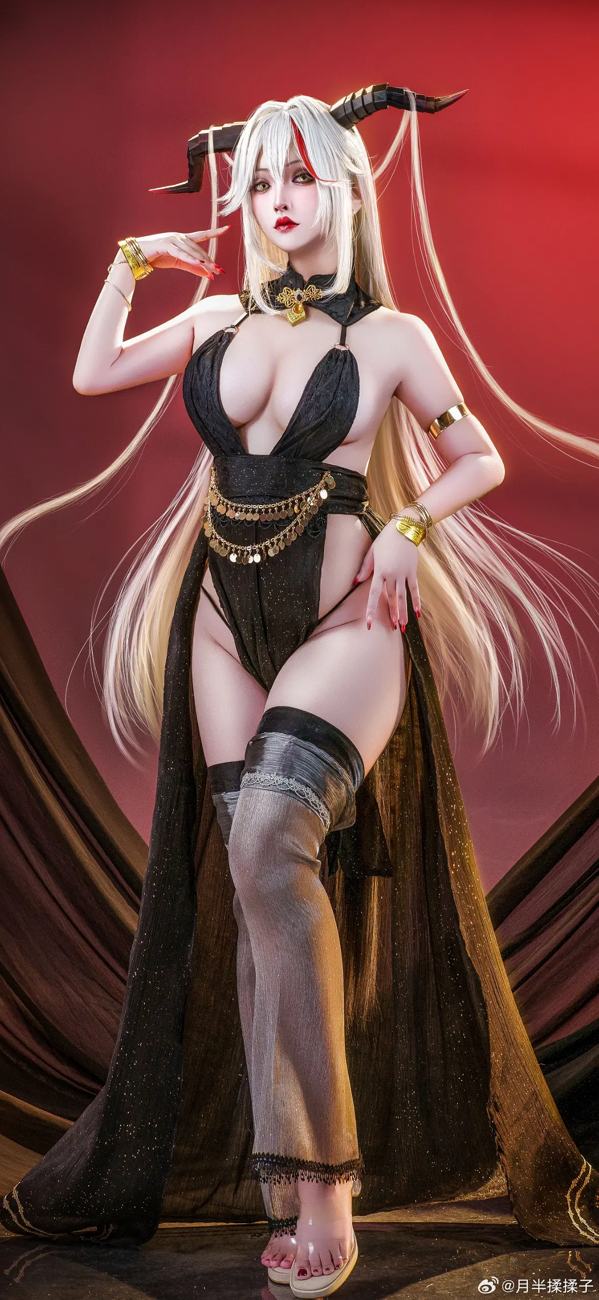 cosplay 碧蓝航线cos 埃吉尔@月半揉揉子 COSPLAY-第2张