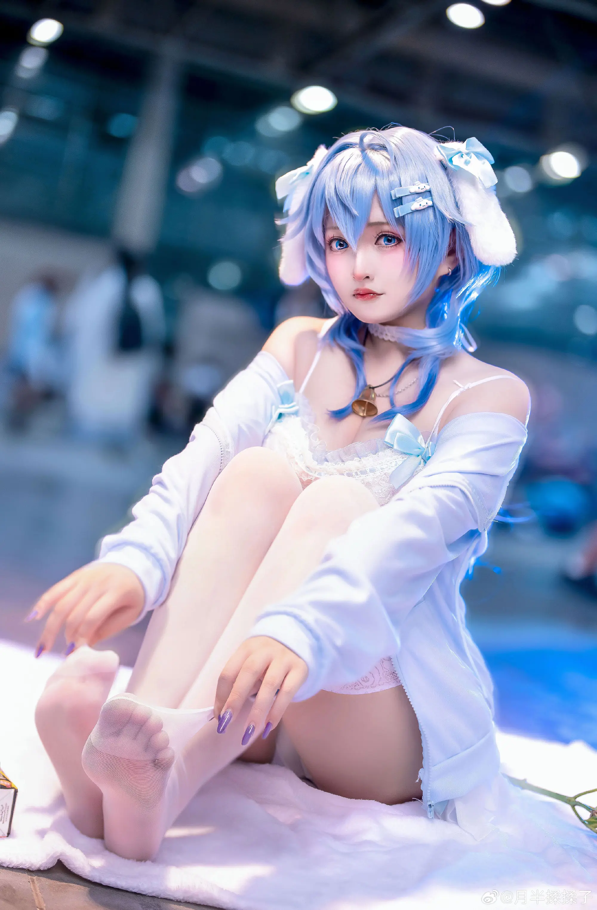 COSPLAY 原神 甘雨玉桂狗同人@月半揉揉子 COSPLAY-第5张