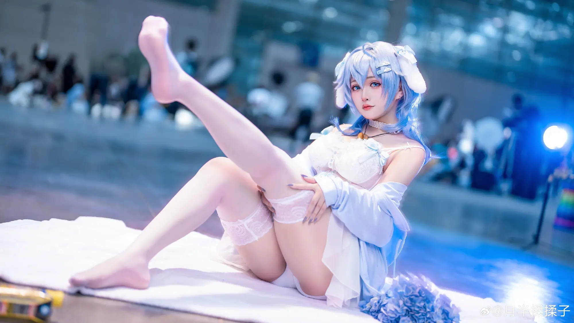 COSPLAY 原神 甘雨玉桂狗同人@月半揉揉子 COSPLAY-第4张