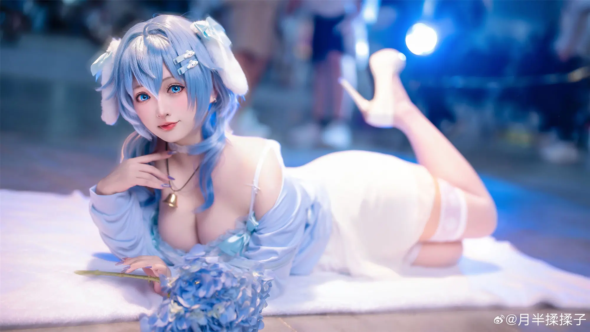 COSPLAY 原神 甘雨玉桂狗同人@月半揉揉子 COSPLAY-第2张