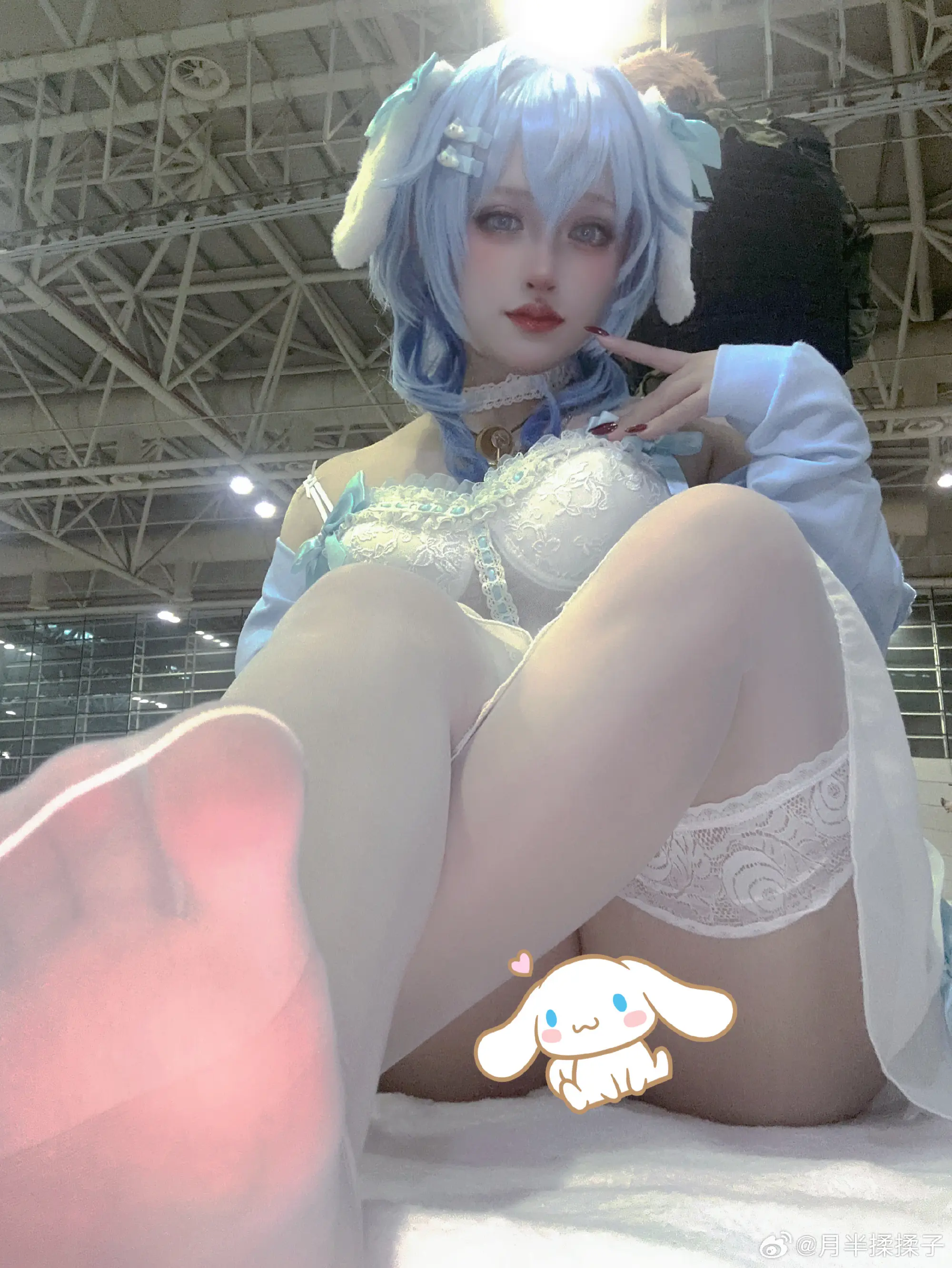 COSPLAY 原神 甘雨玉桂狗同人@月半揉揉子 COSPLAY-第7张