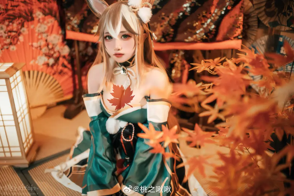 希娜小姐一定会给你一个温暖人心的答案~♡ 原神@桃之啾啾 COSPLAY-第8张