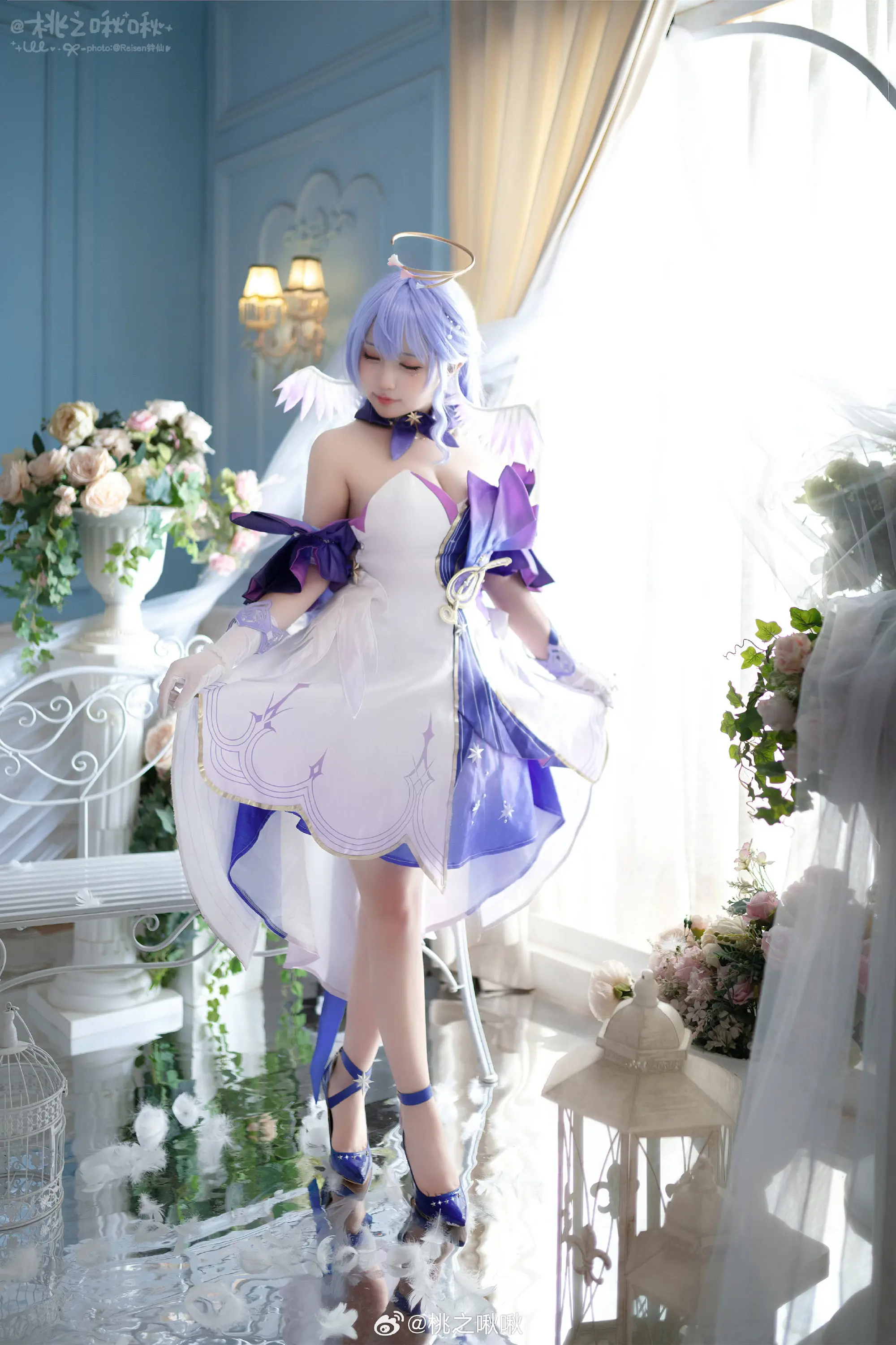 COSPLAY 我美腻温柔又强大的知更鸟老婆QAQ！@桃之啾啾 COSPLAY-第2张