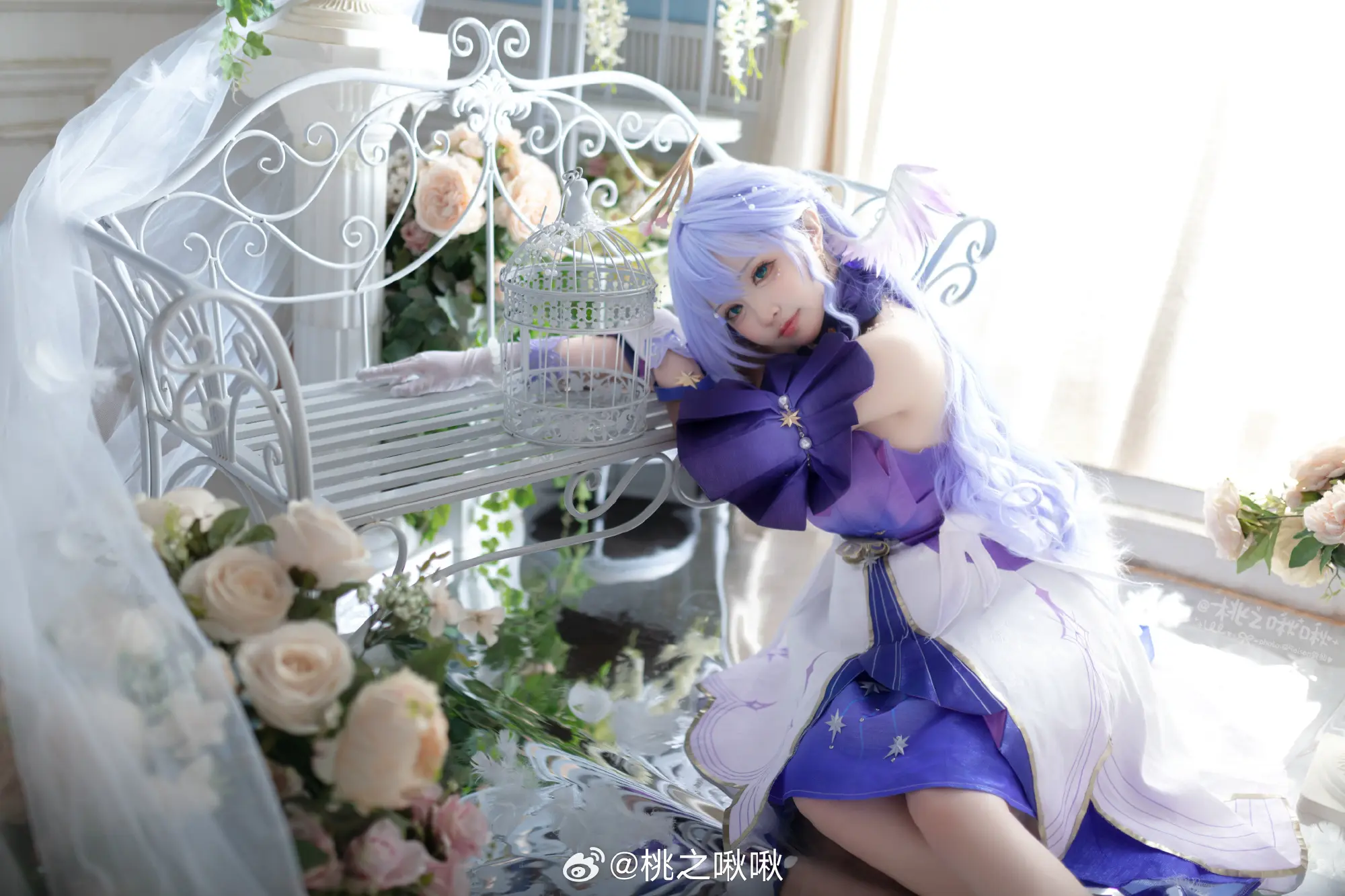 COSPLAY 我美腻温柔又强大的知更鸟老婆QAQ！@桃之啾啾 COSPLAY-第7张