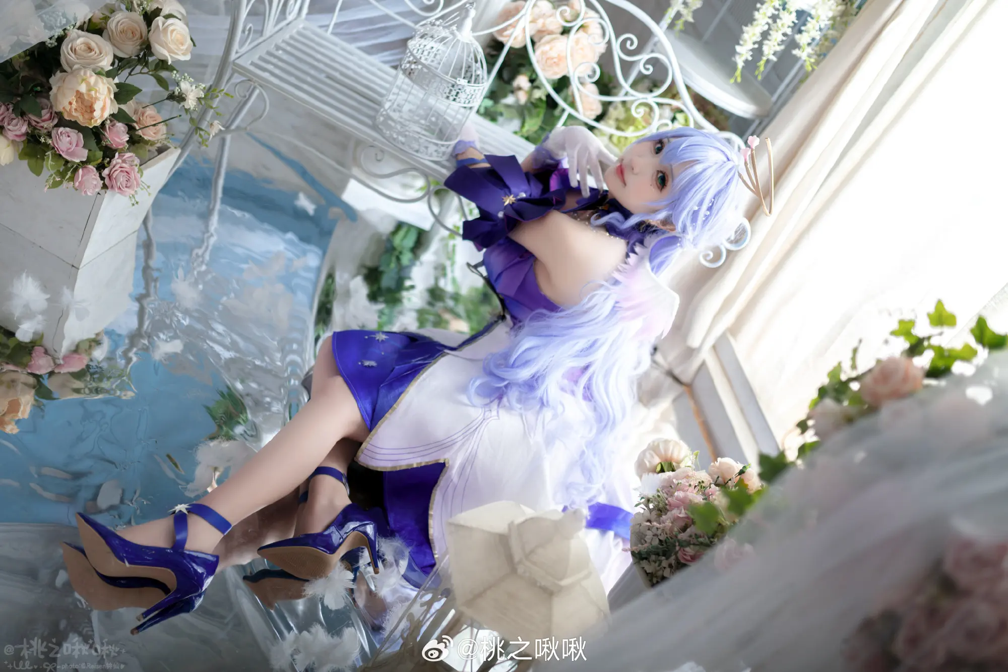 COSPLAY 我美腻温柔又强大的知更鸟老婆QAQ！@桃之啾啾 COSPLAY-第11张