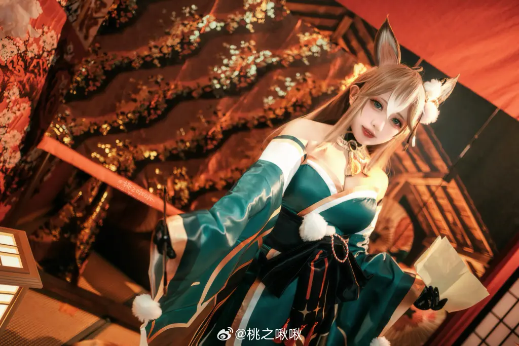 希娜小姐一定会给你一个温暖人心的答案~♡ 原神@桃之啾啾 COSPLAY-第5张