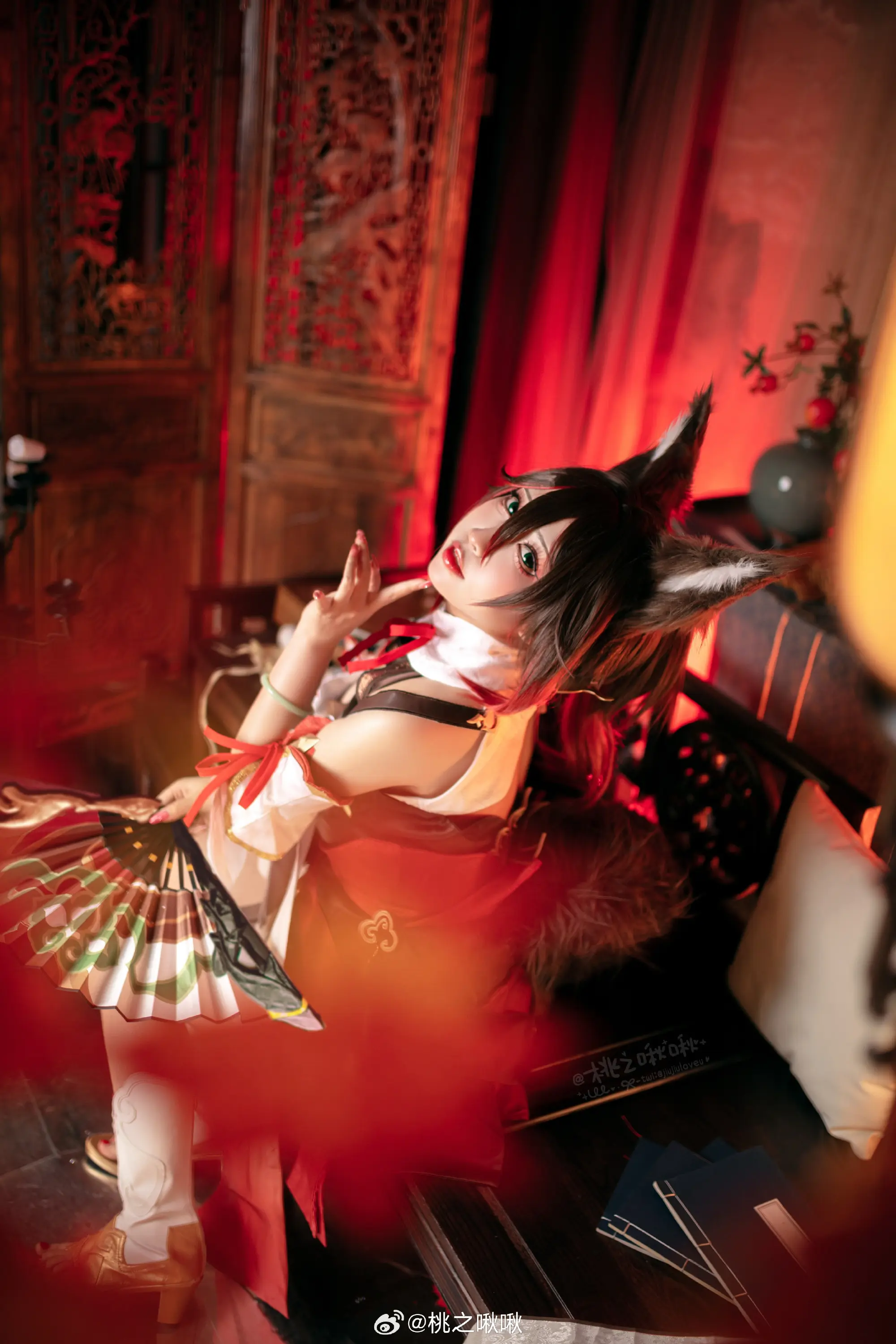 COSPLAY 元宵佳节看看小狐狸~祝各位恩公事事顺意~ 崩坏：星穹铁道 停云@桃之啾啾 COSPLAY-第6张