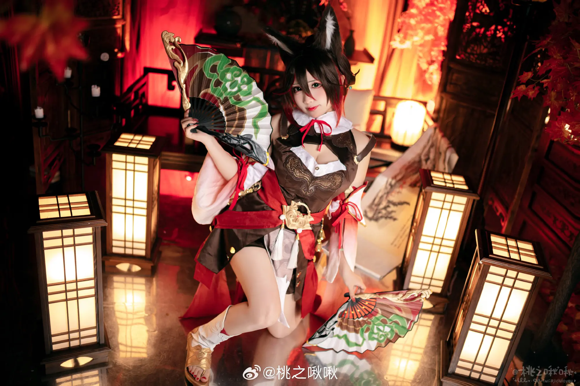COSPLAY 元宵佳节看看小狐狸~祝各位恩公事事顺意~ 崩坏：星穹铁道 停云@桃之啾啾 COSPLAY-第8张