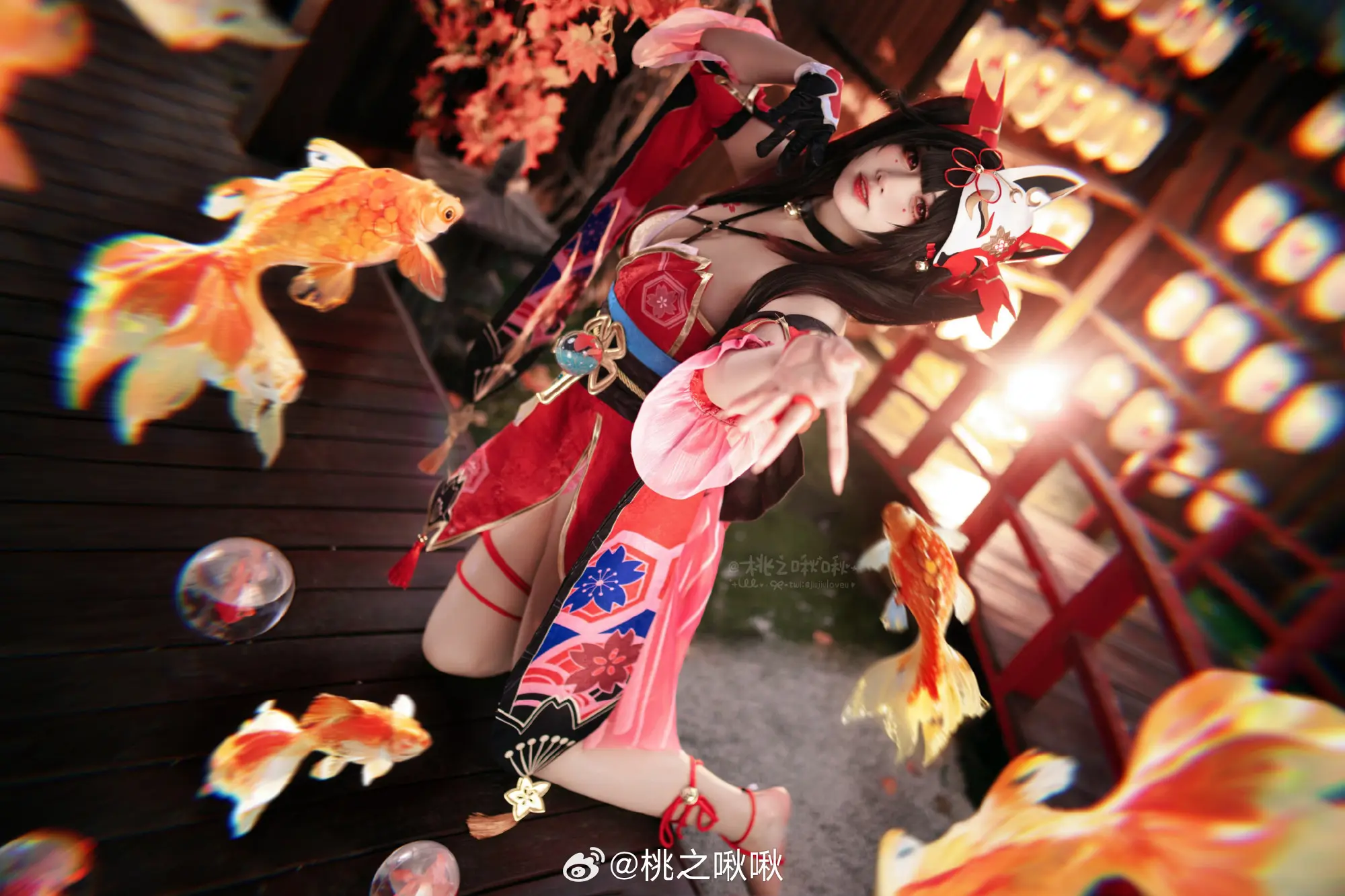 COSPLAY 愚者千面 游戏人间 崩坏：星穹铁道 花火@桃之啾啾 COSPLAY-第6张