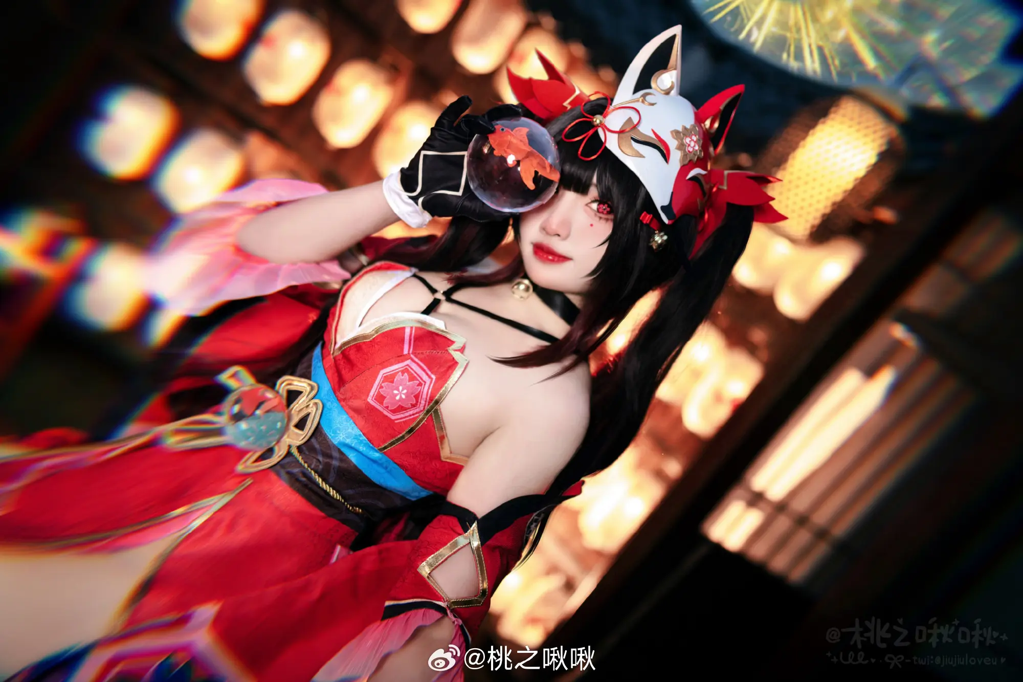 COSPLAY 愚者千面 游戏人间 崩坏：星穹铁道 花火@桃之啾啾 COSPLAY-第3张