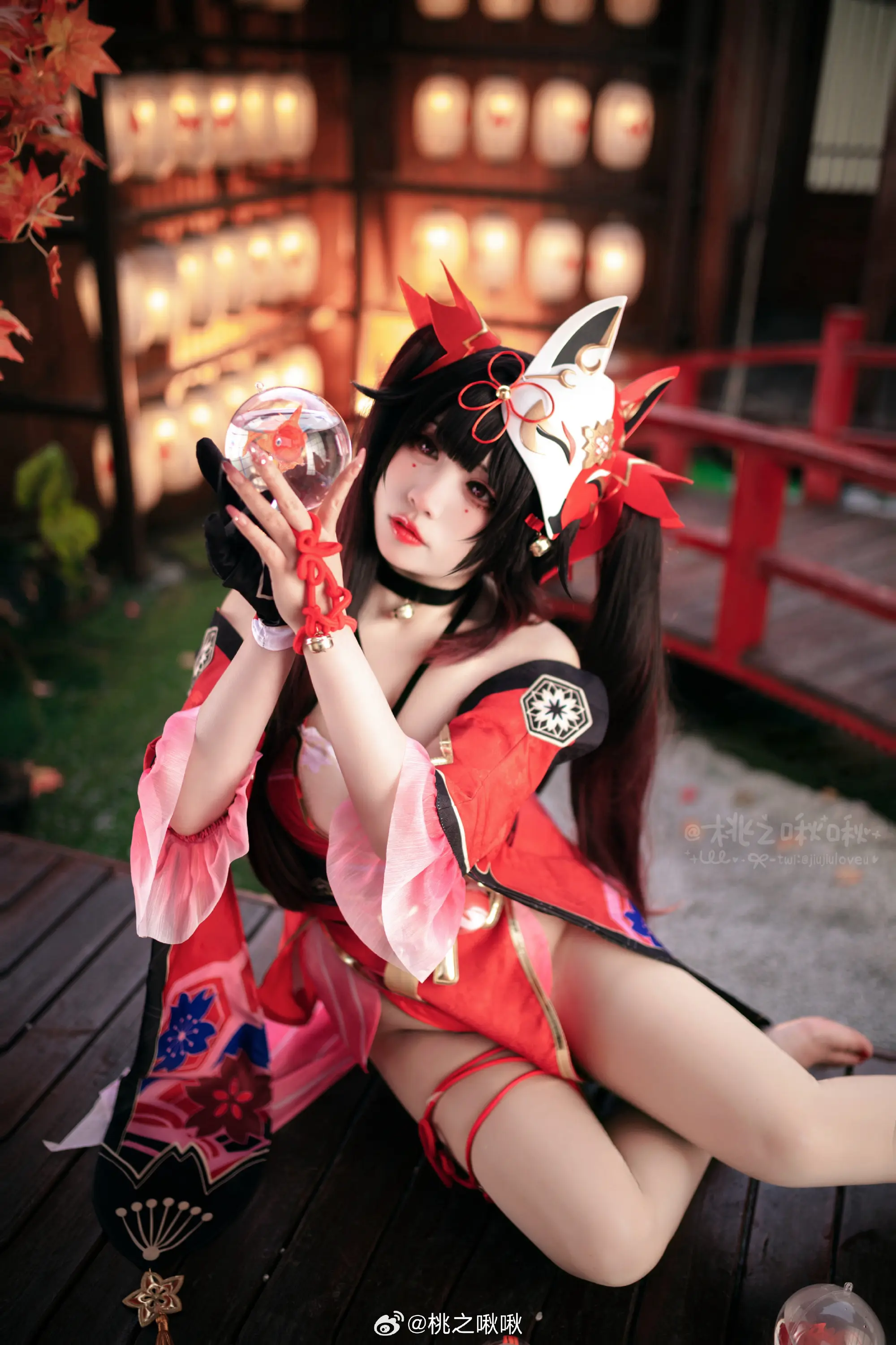 COSPLAY 愚者千面 游戏人间 崩坏：星穹铁道 花火@桃之啾啾 COSPLAY-第5张