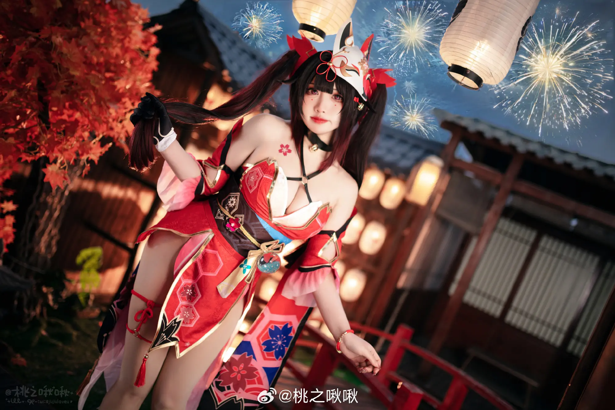 COSPLAY 愚者千面 游戏人间 崩坏：星穹铁道 花火@桃之啾啾 COSPLAY-第7张