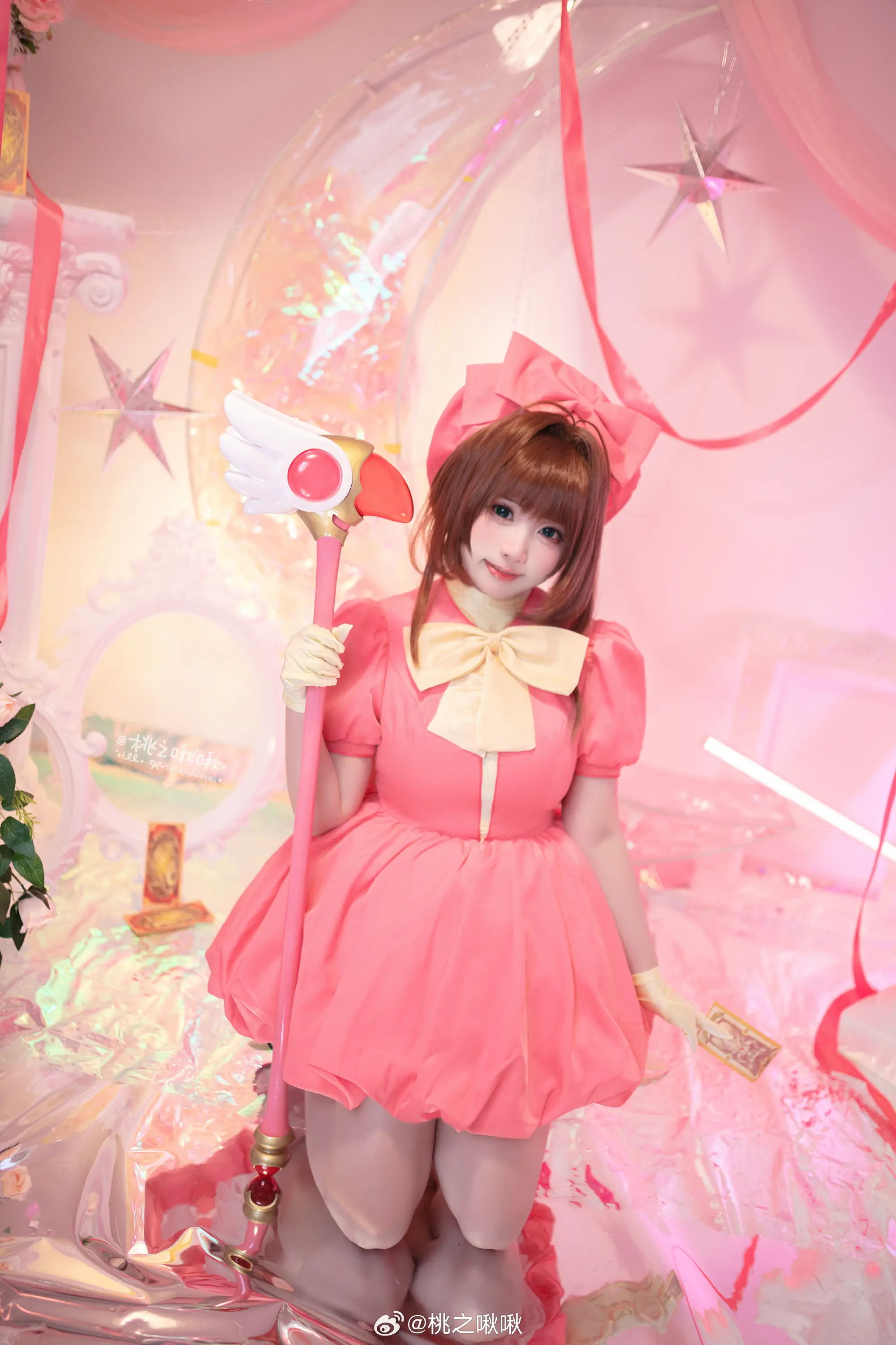 COSPLAY THE FIGHT 斗牌战斗服ver. 木之本樱@桃之啾啾 COSPLAY-第6张